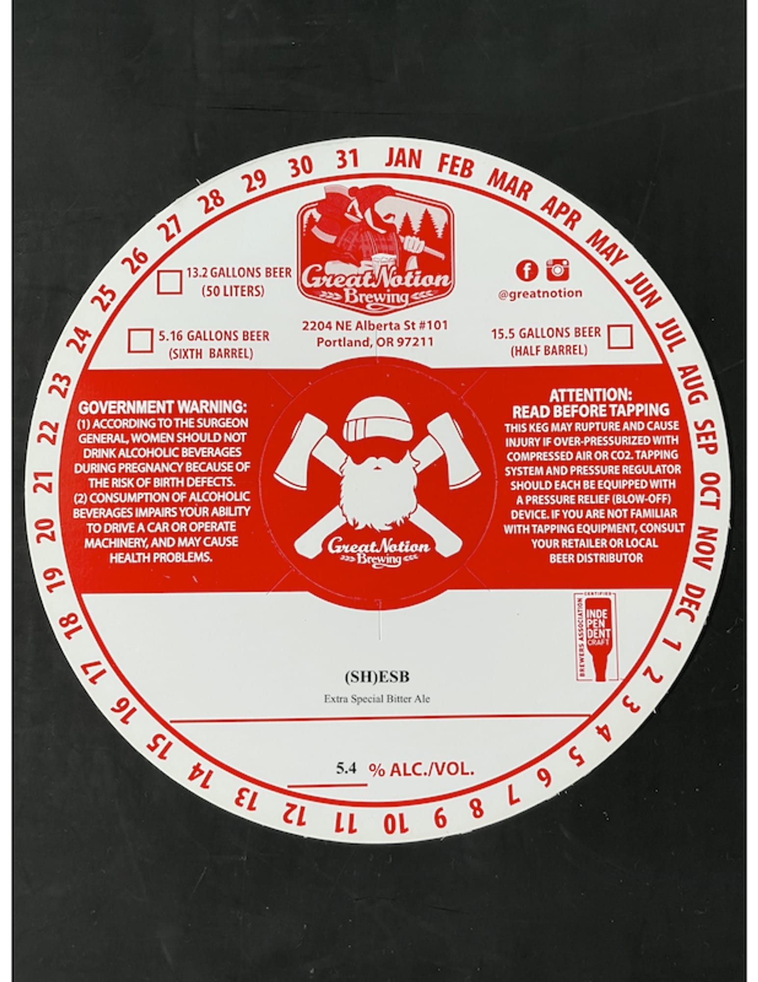 SidesbS by Great Notion Brewing - beer label