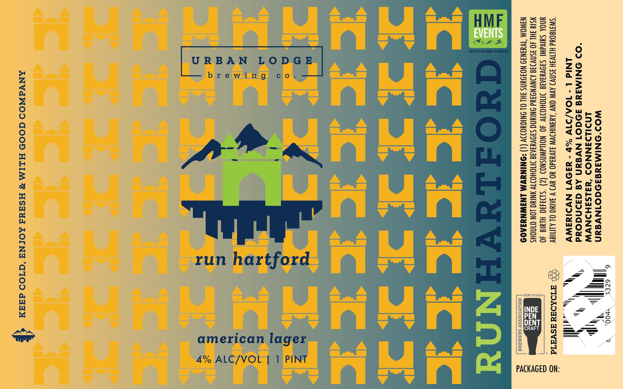 Hartford by Urban Lodge Brewing Co. - beer label