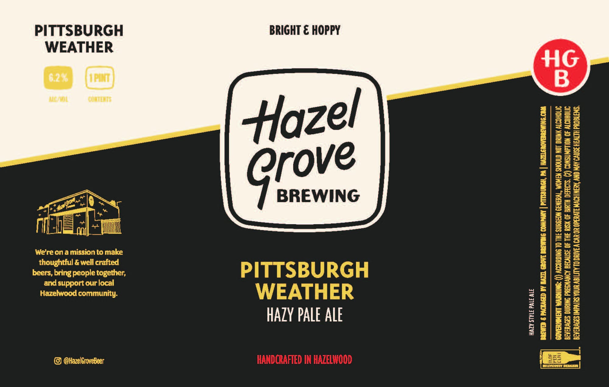 Hazel Grove by Hazel Grove Brewing - beer label