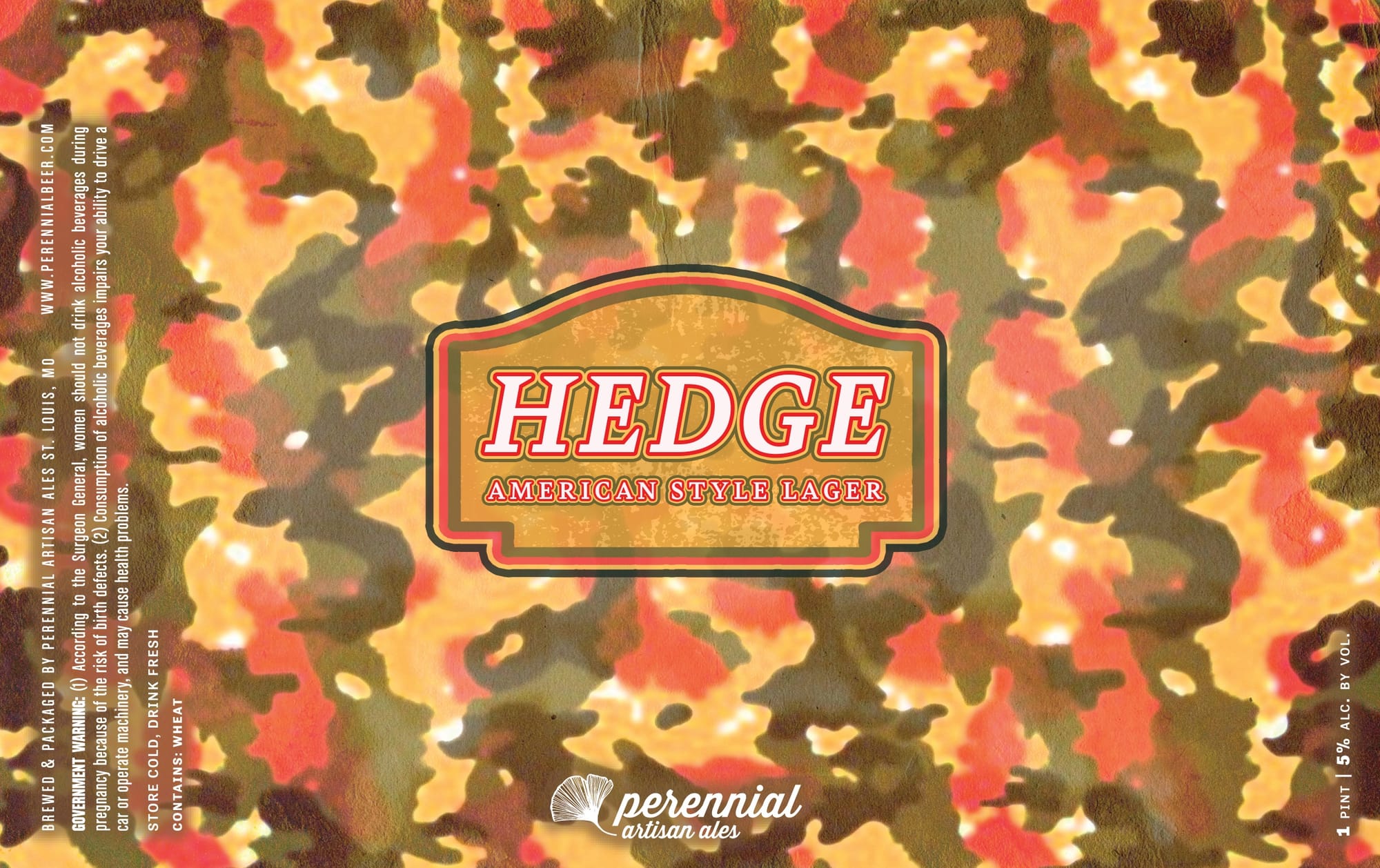 Hedge by Perennial Artisan Ales - beer label
