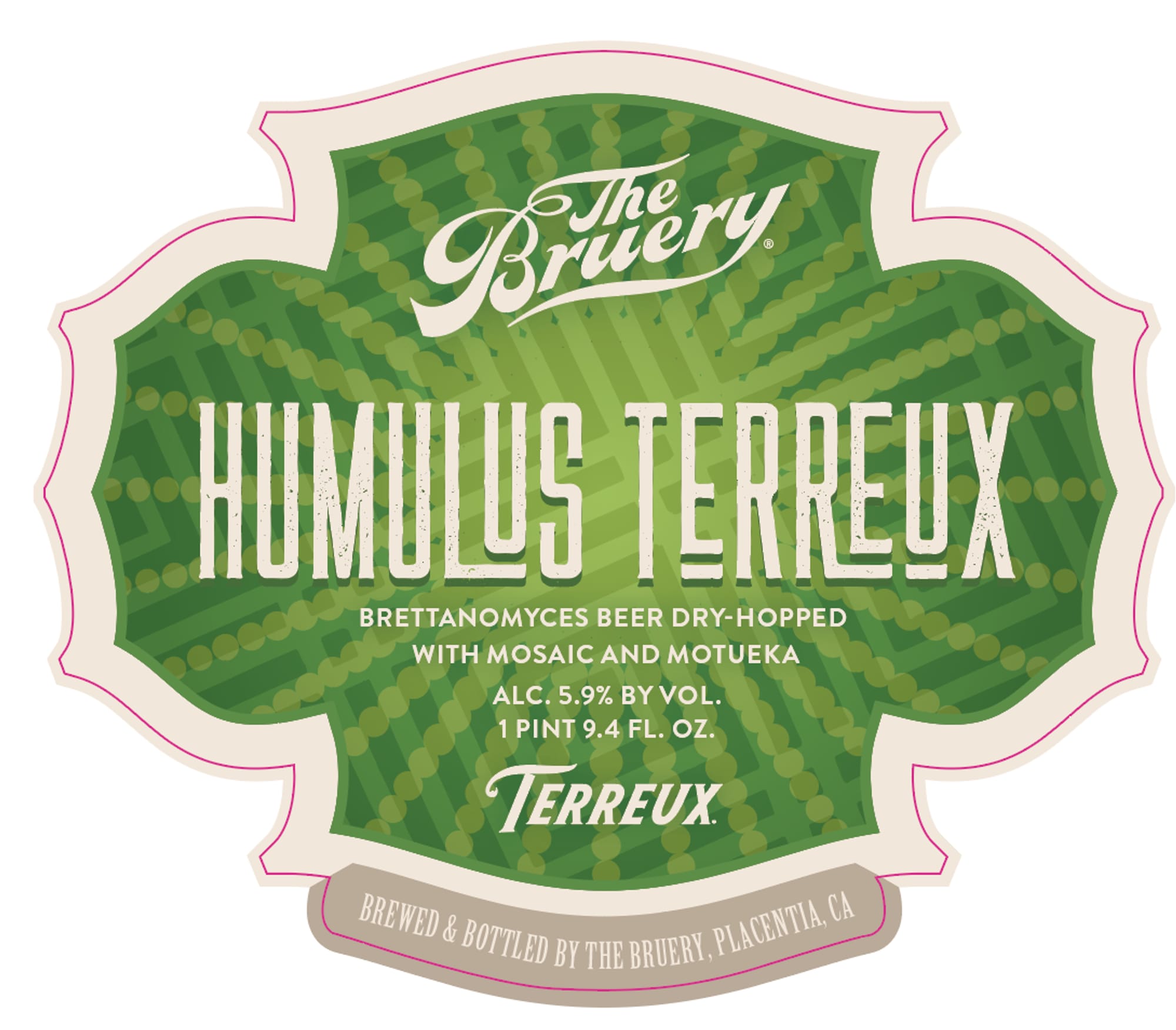 Humulus Terreux by The Bruery - beer label