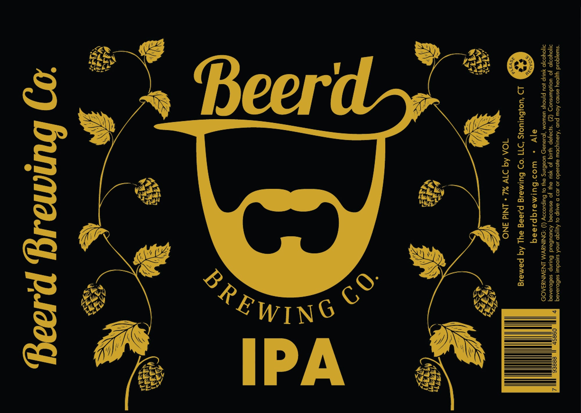 IPA by Beerd Brewing Co. - beer label