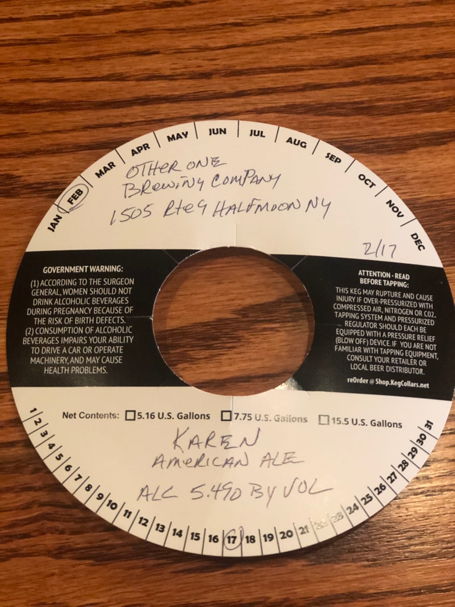 Karen by Isosceles Brewing Company - beer label