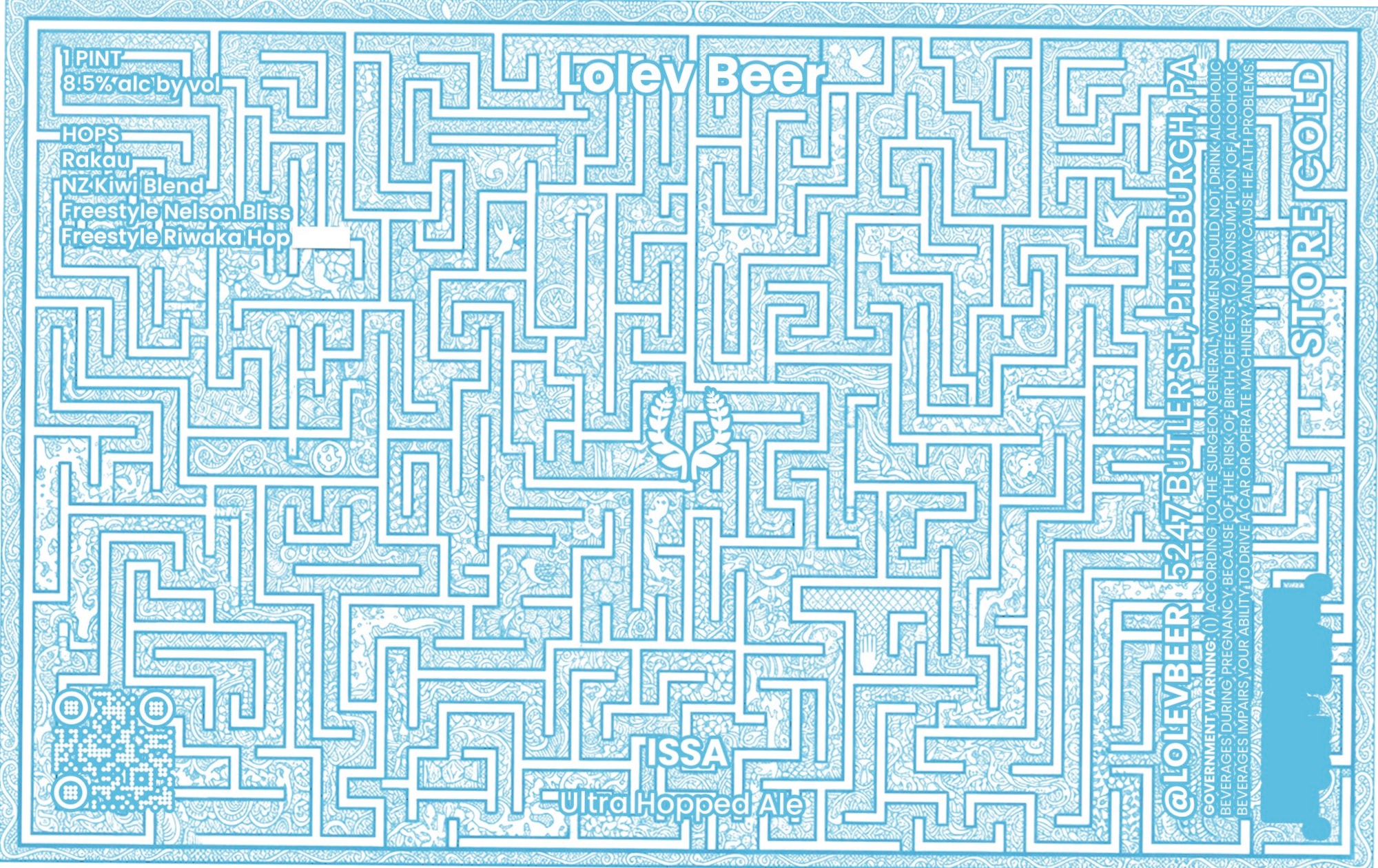 Issa by Lolev Beer - beer label