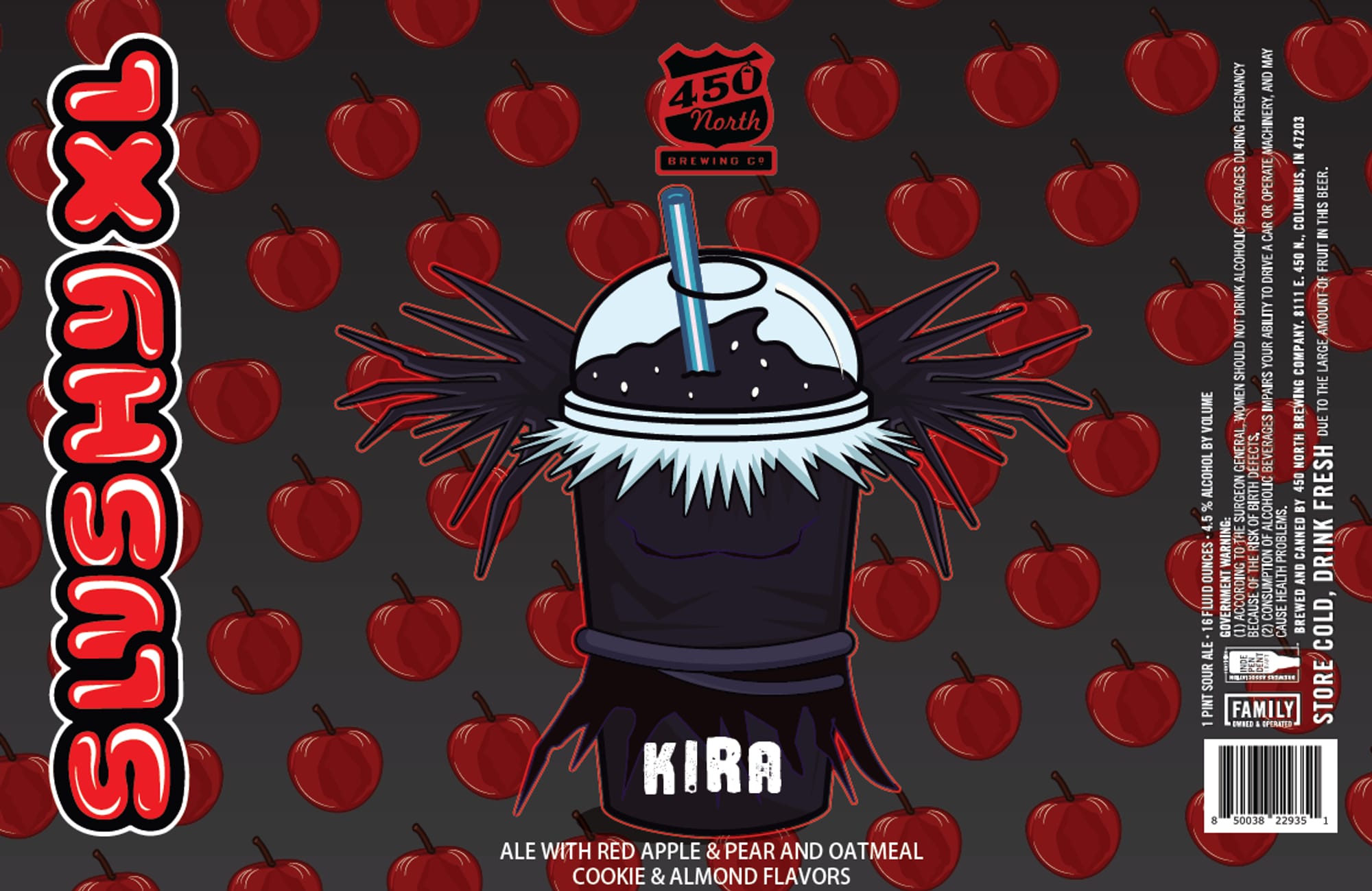 KIRA by 450 NORTH BREWING CO. - beer label