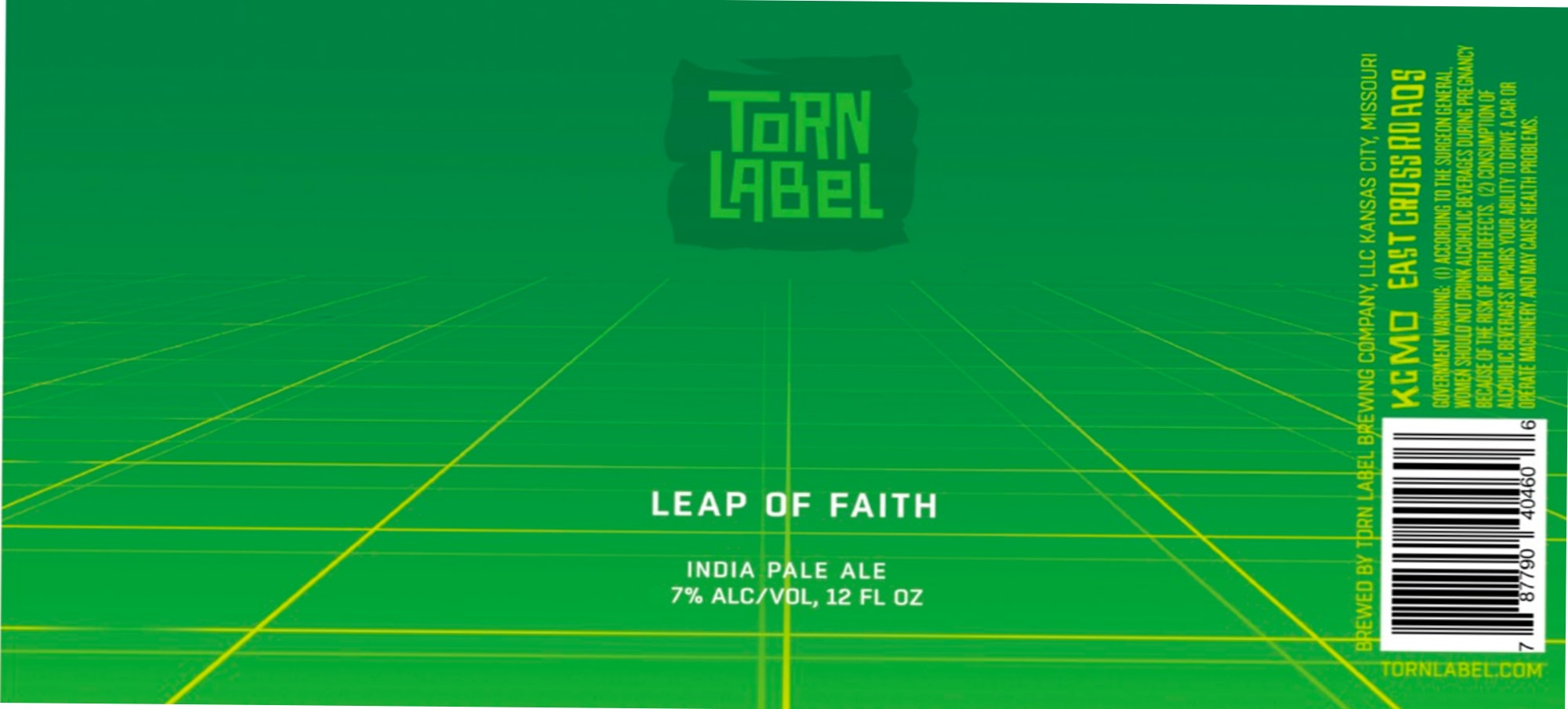 Leap of Faith by Torn Label Brewing Company - beer label