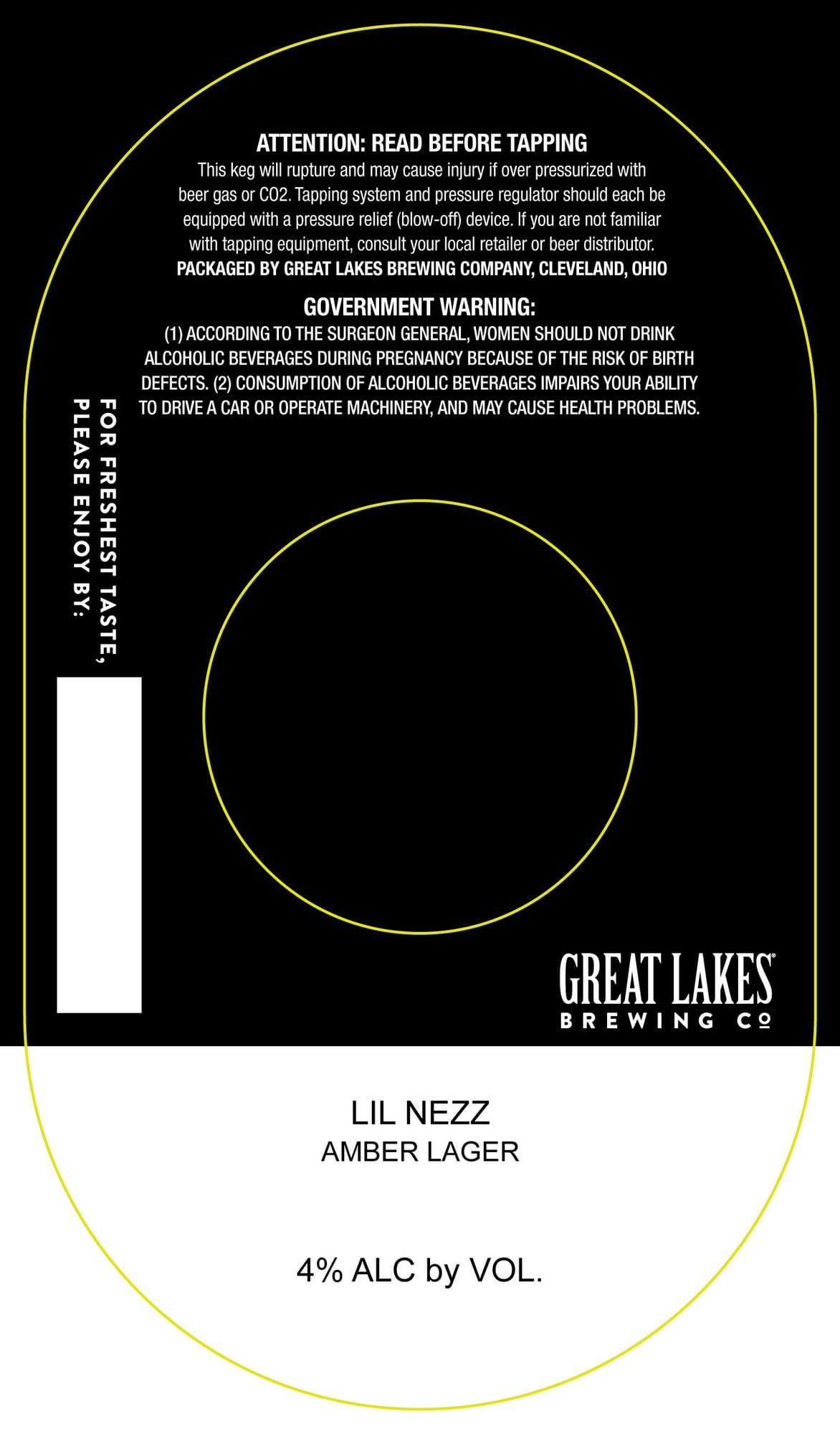 Lil’ Nezz by Great Lakes Brewing - beer label