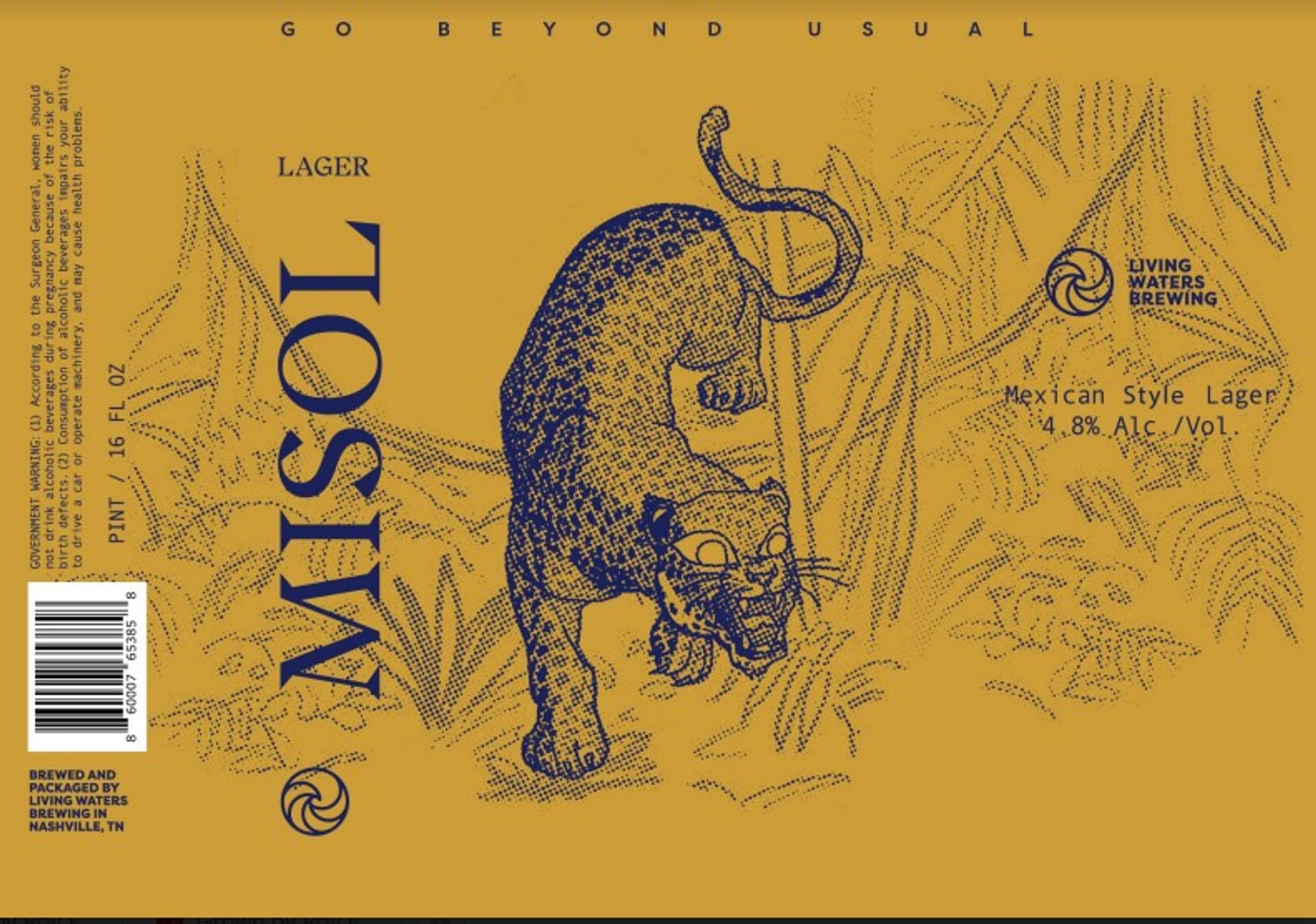Misw by Living Waters Brewing - beer label