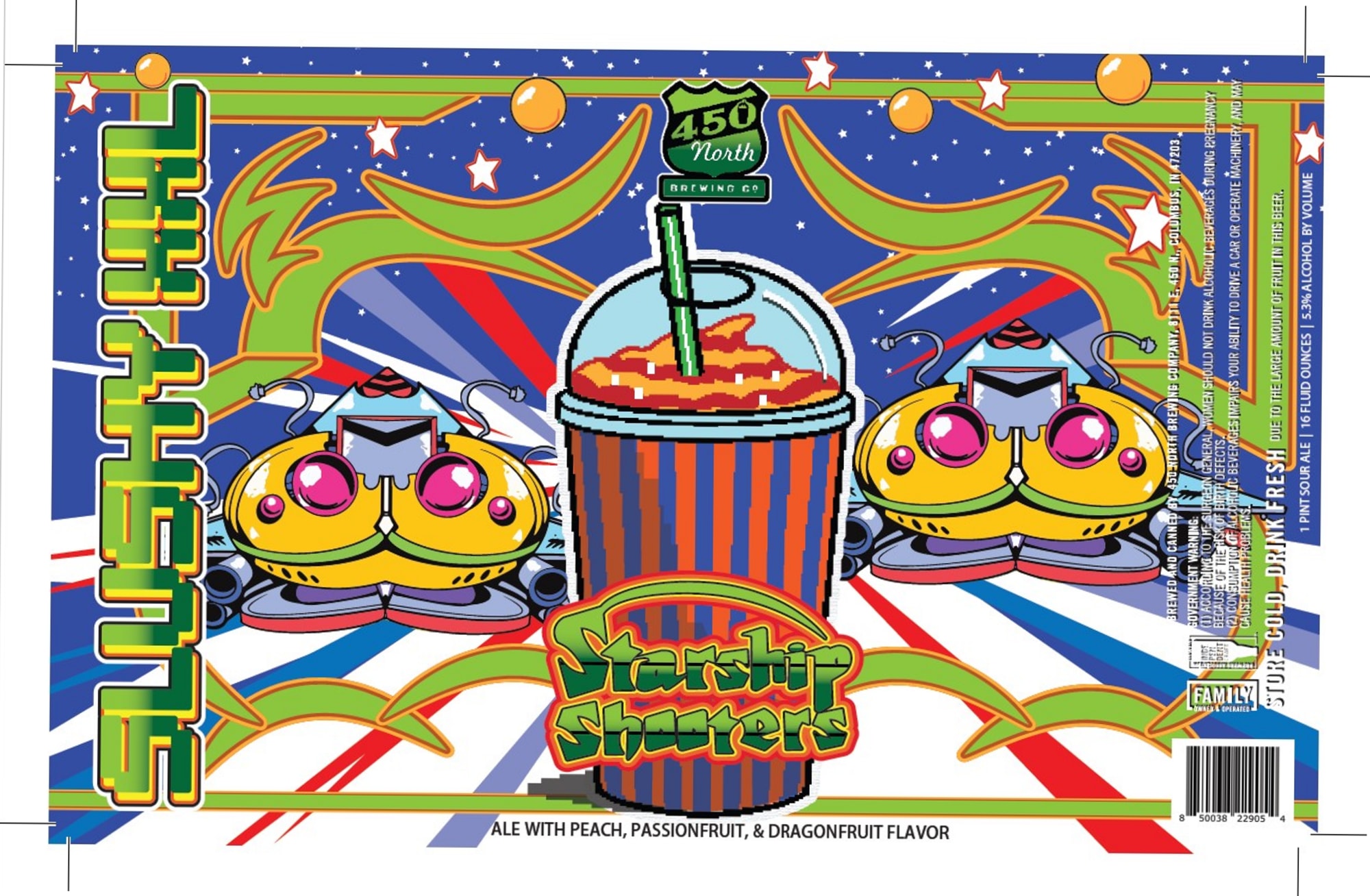 Lollipop Guild by 450 North Brewing Co. - beer label