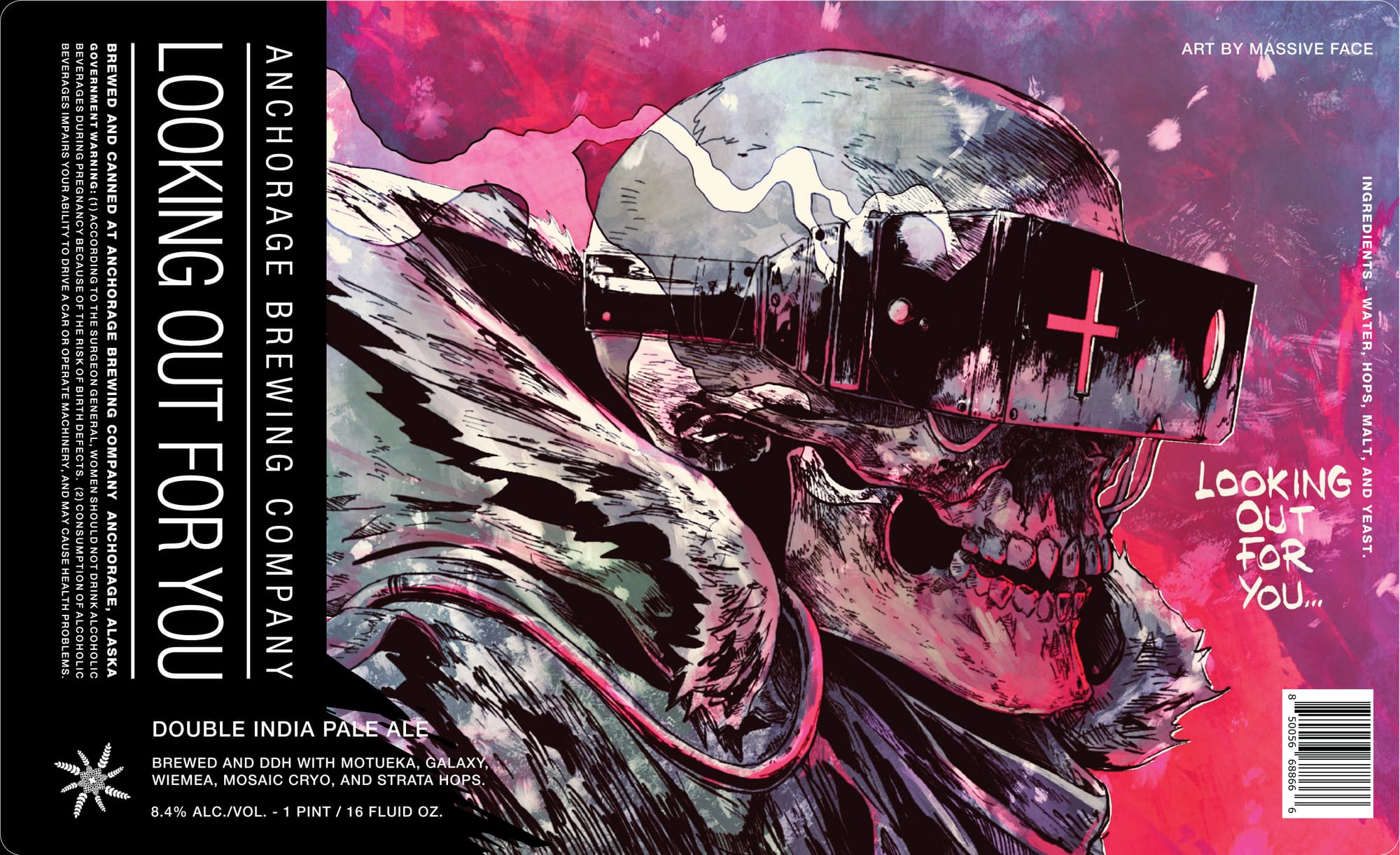Looking Out For You by Anchorage Brewing Company - beer label