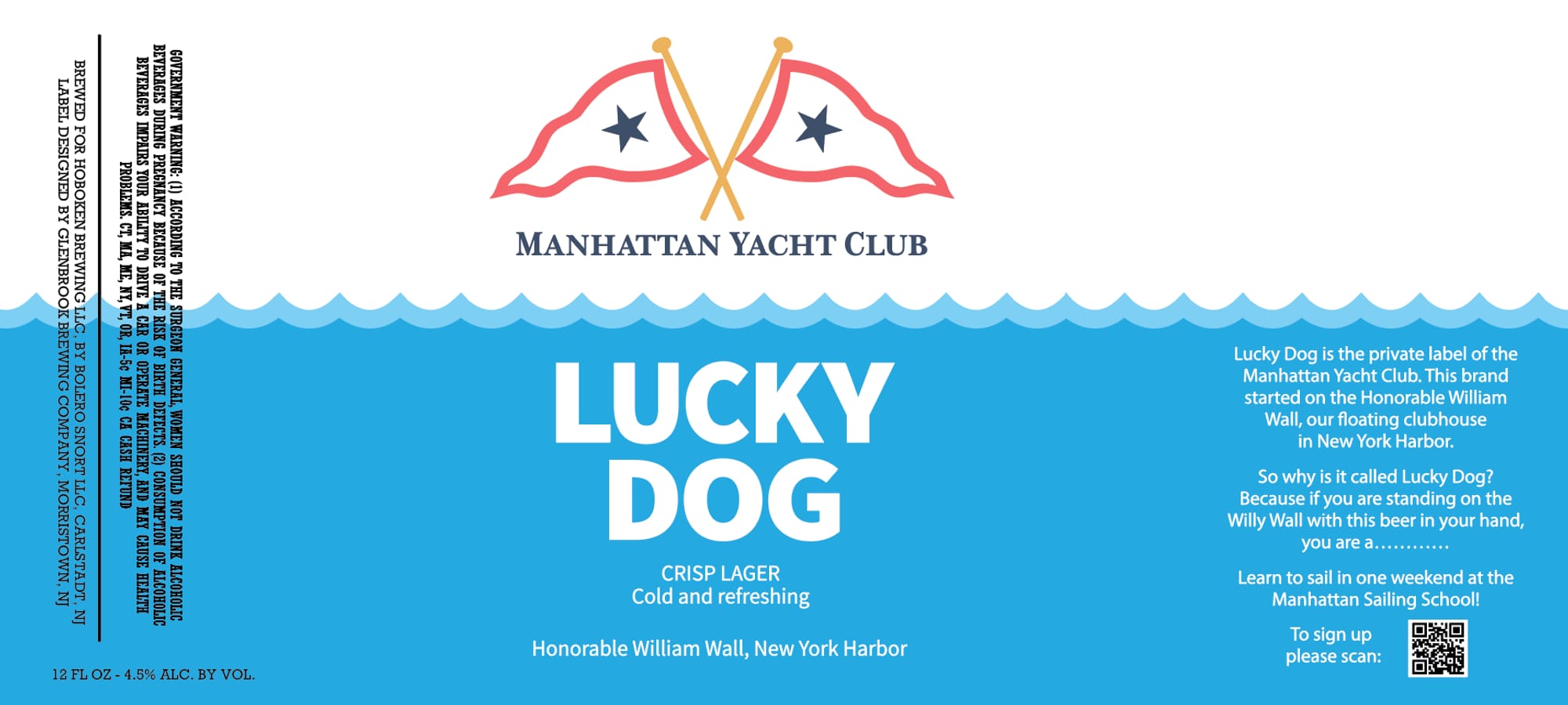 Lucky Dog by Boelens Snoet LLC - beer label