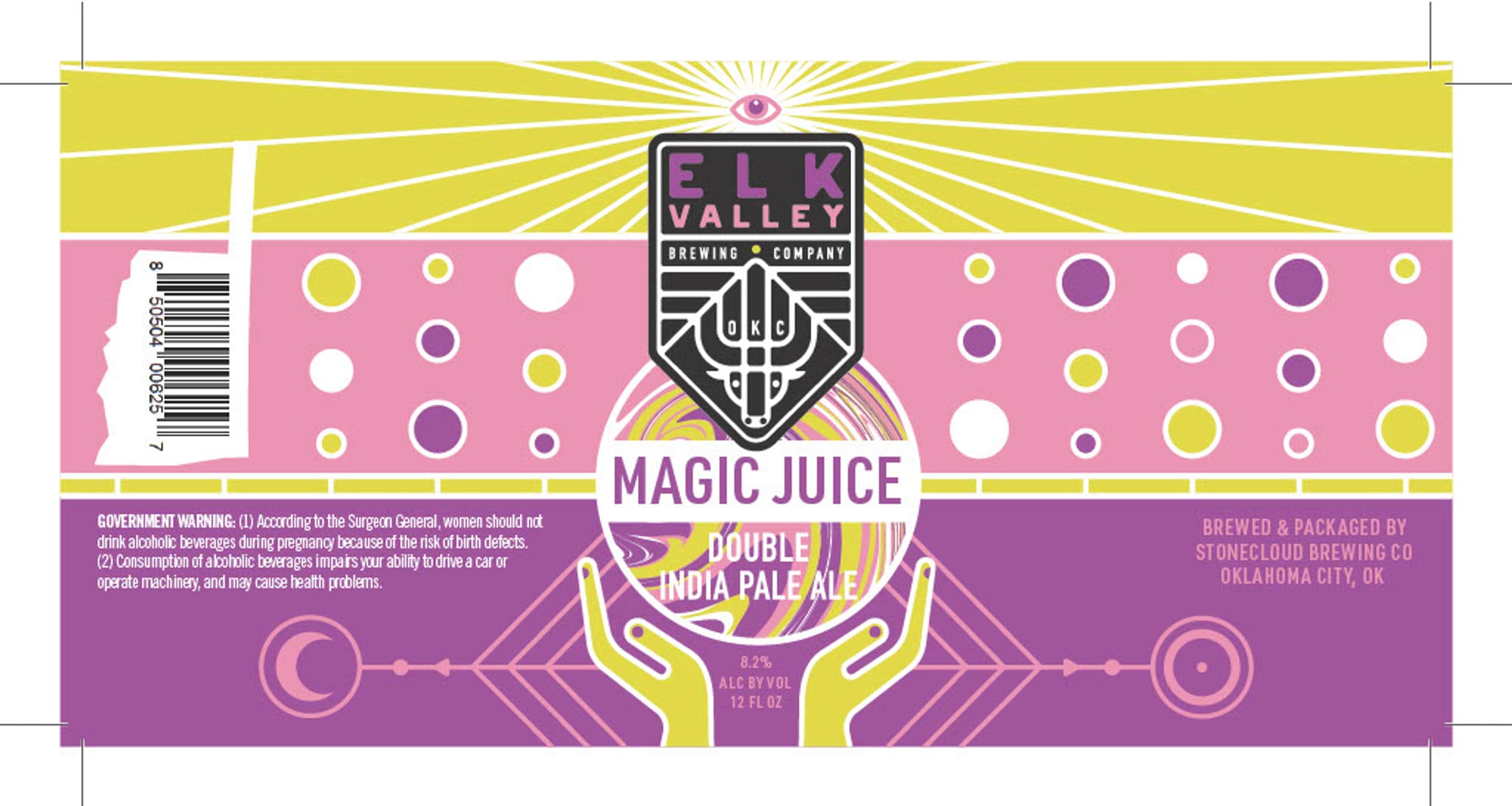 Magic Juice by Elk Valley Brewing Company - beer label