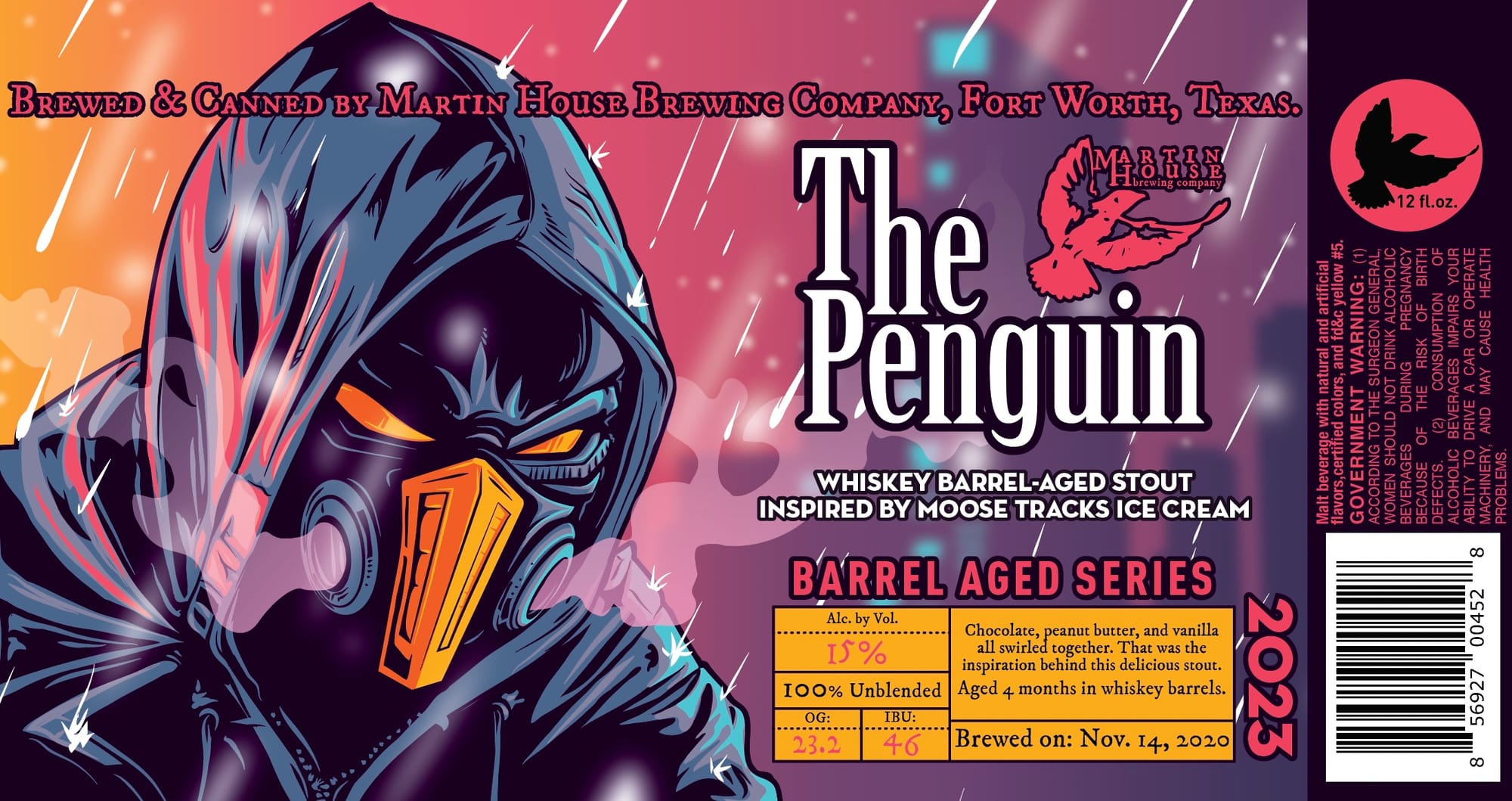 The Penguin by Martin House Brewing Company - beer label