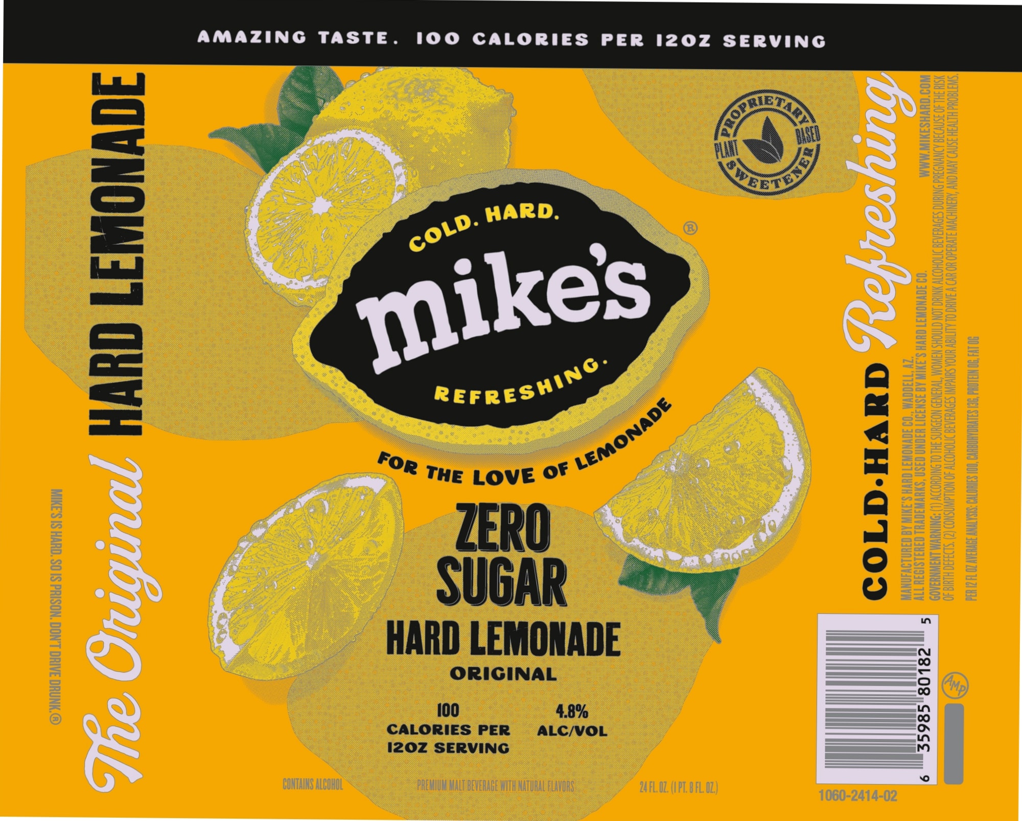 Original Hard Lemonade by Mike's Hard Lemonade - beer label