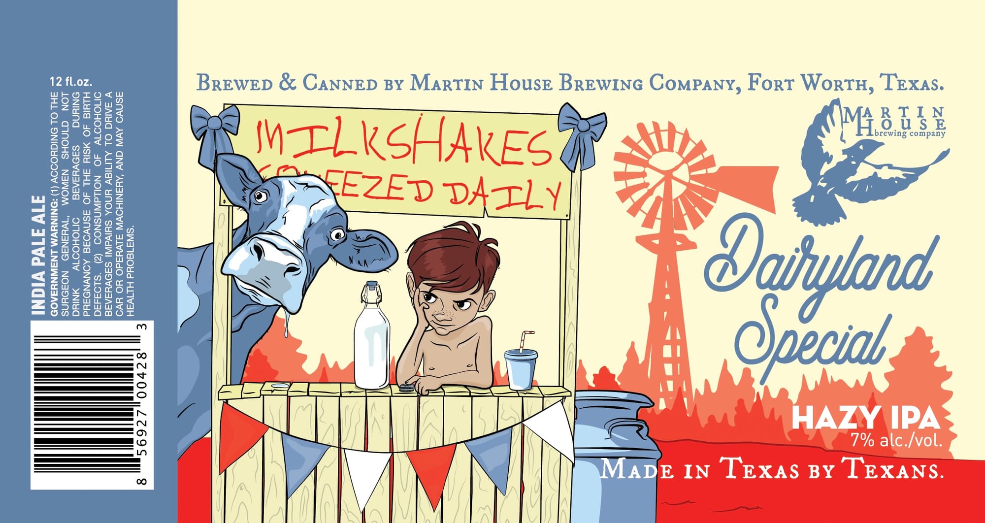Milkshakes by Martin House Brewing Company - beer label