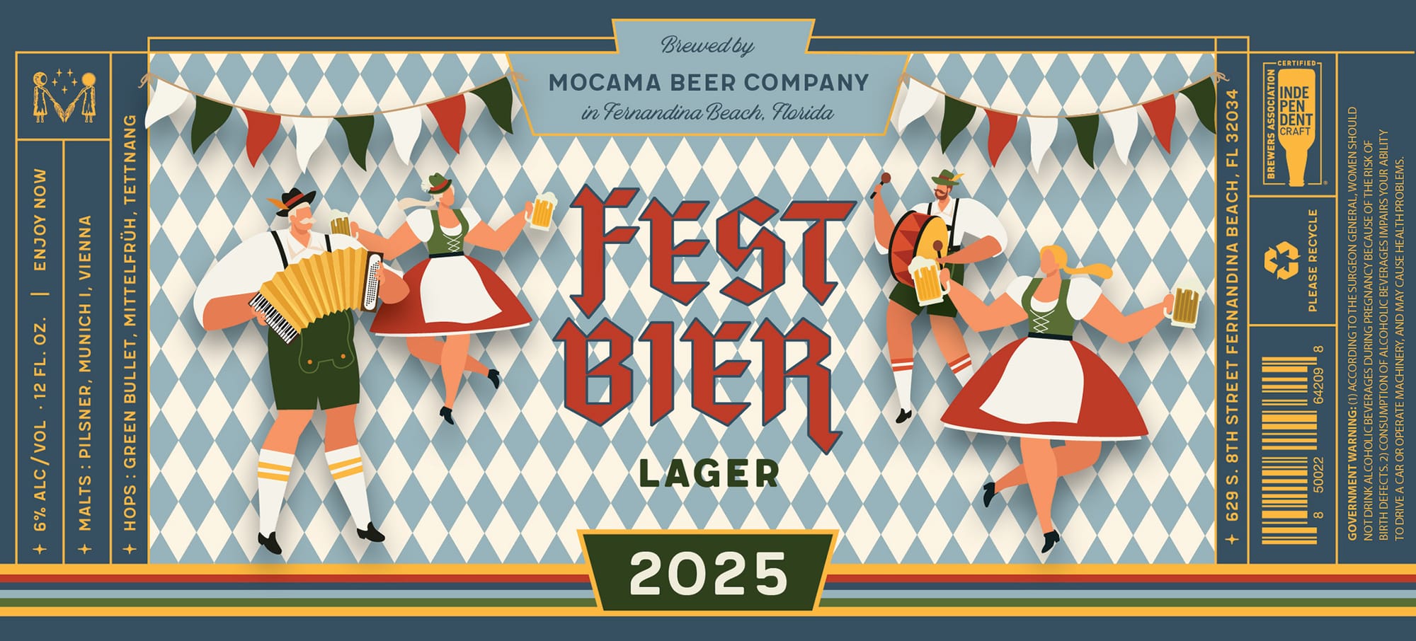 Fest Bier by Mocama Beer Company - beer label