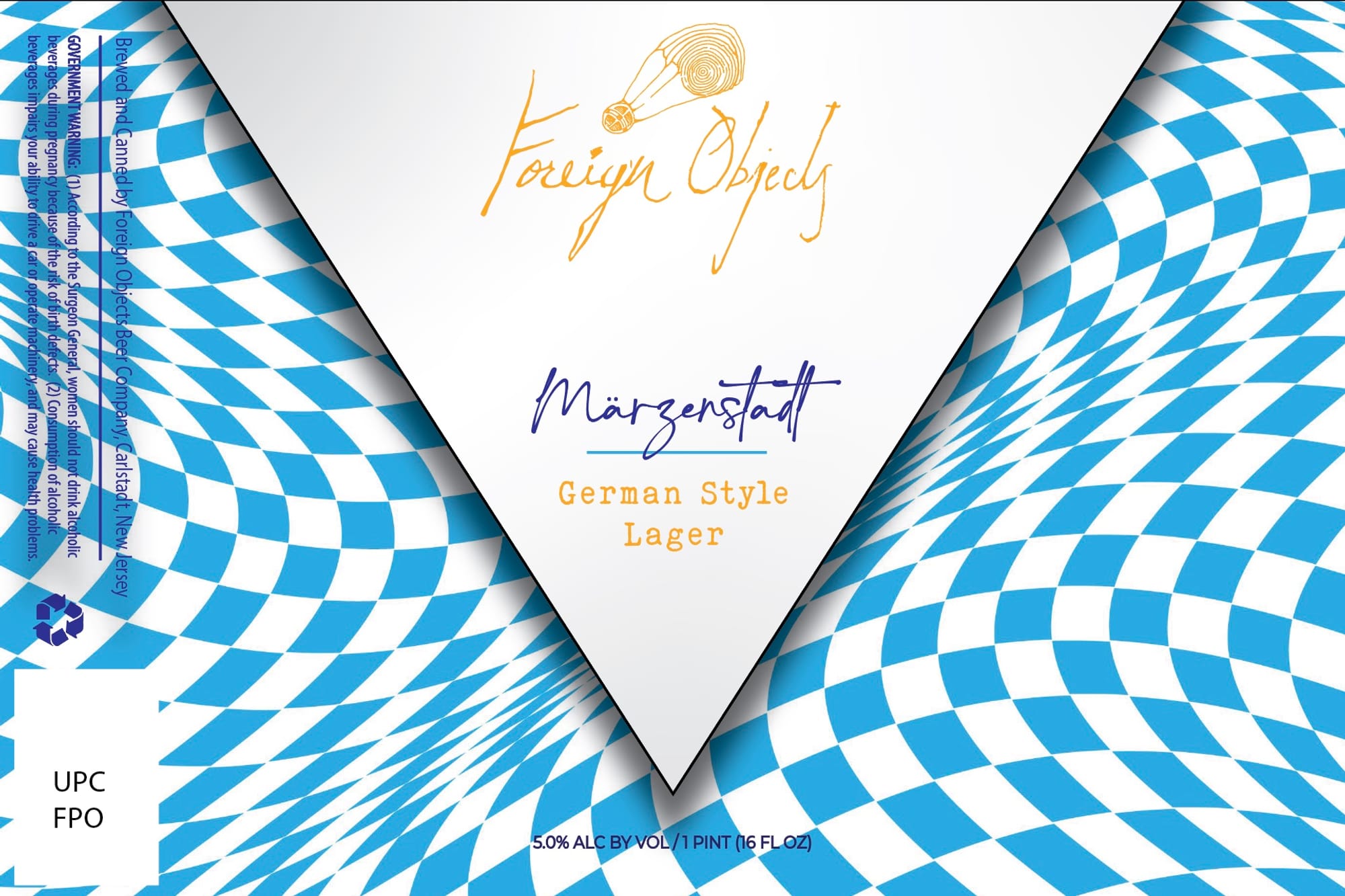 Märzenstadt by Foreign Object Beer Company - beer label
