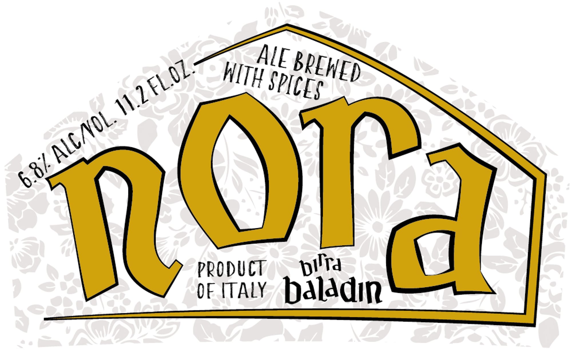 NORA by BALADIN - beer label