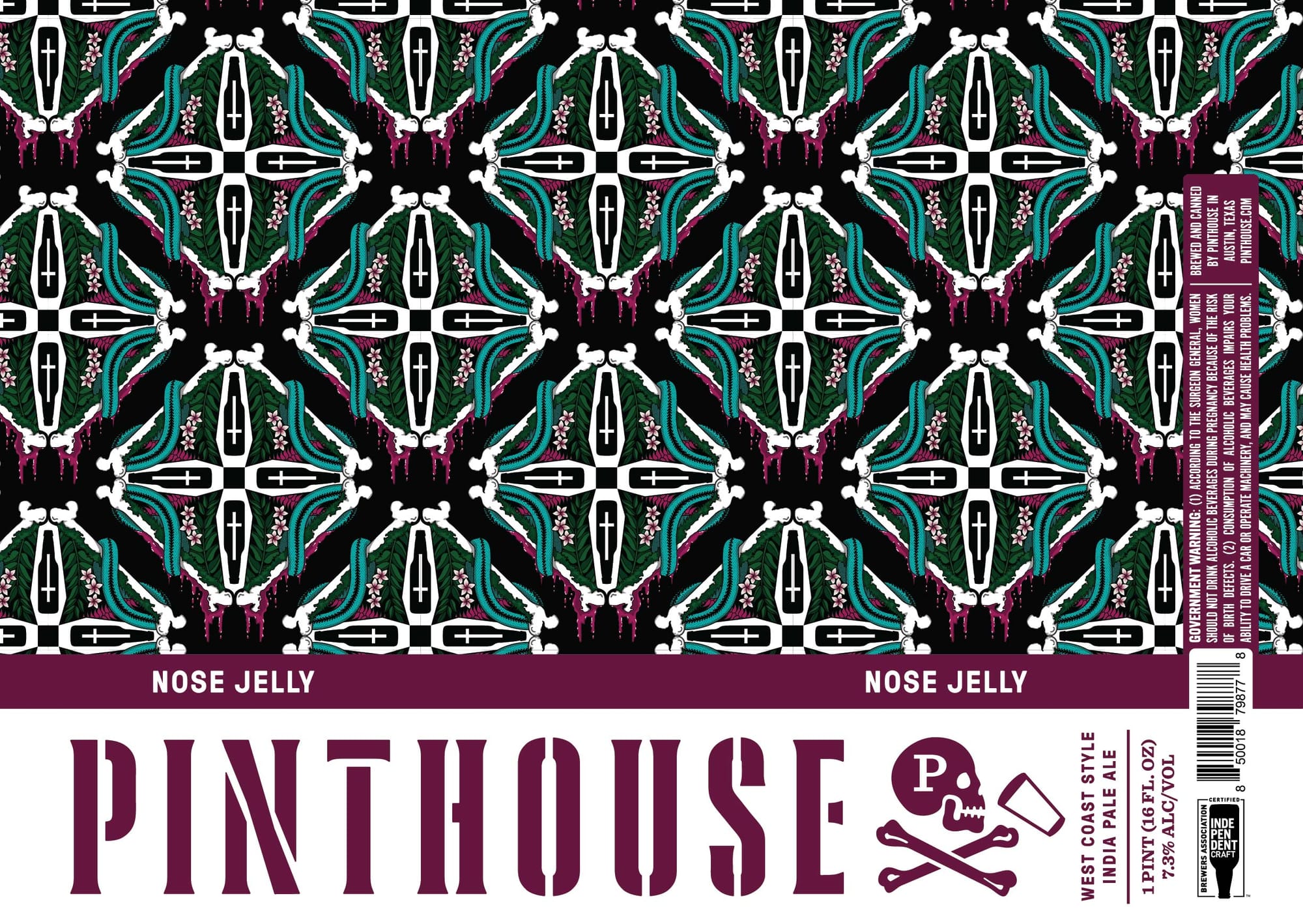 Nose Jelly by Pinthouse Pizza - beer label