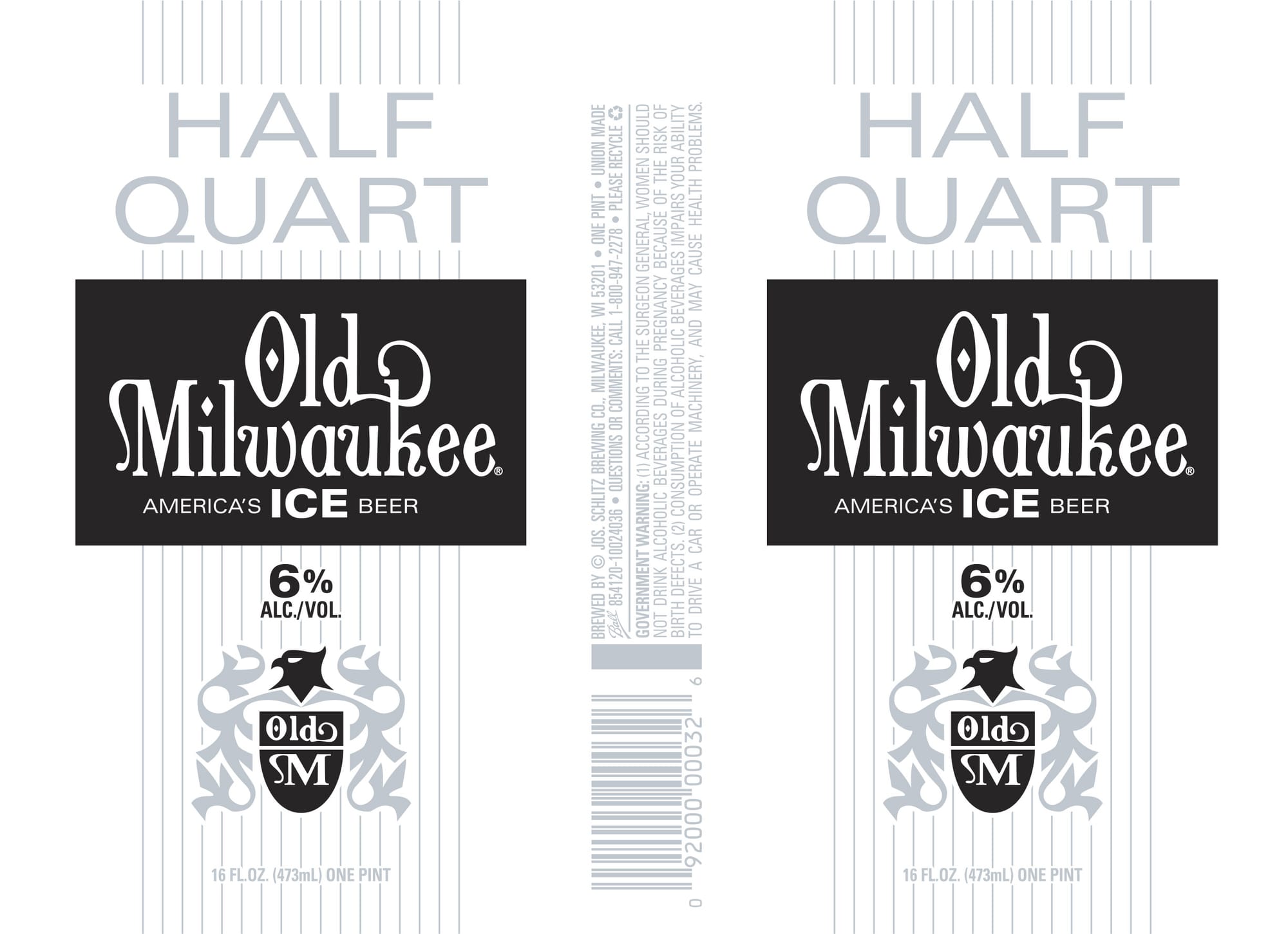 Old Milwaukee by Joseph Schlitz Brewing Co. - beer label