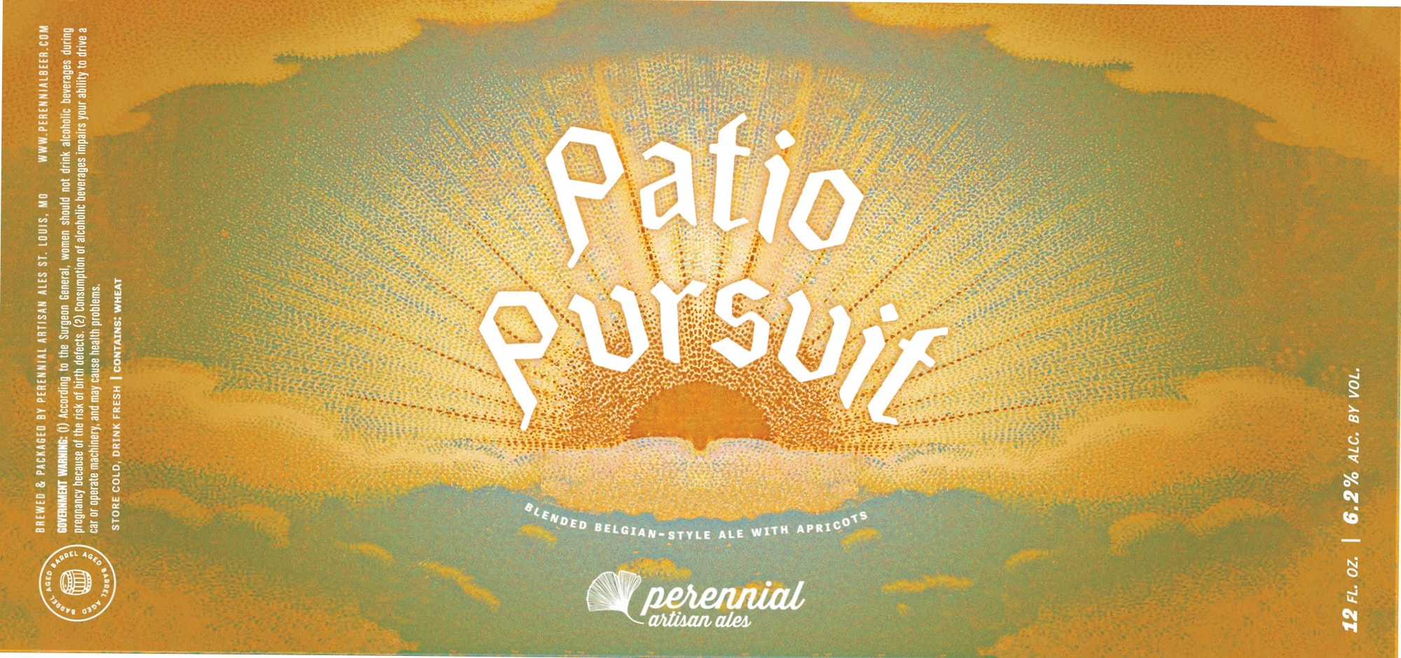 Patio Pursuit by Perennial Artisan Ales - beer label
