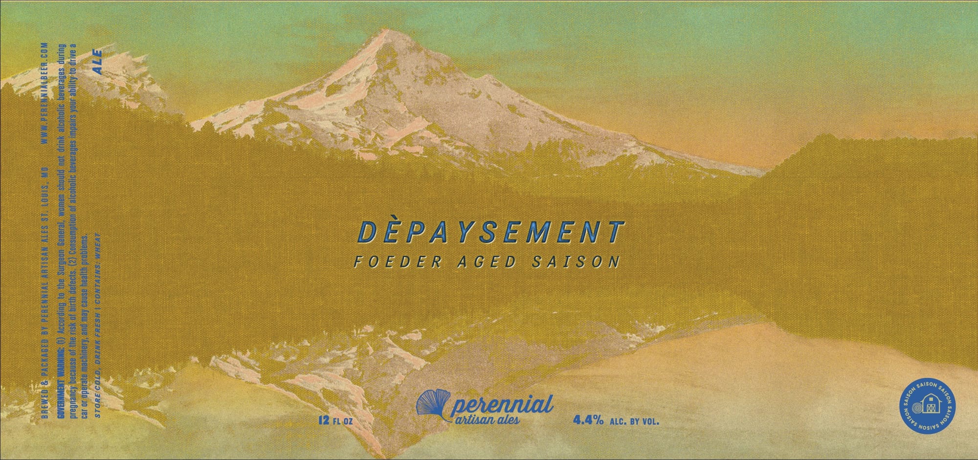 Dépaysment by Perennial Artisan Ales - beer label