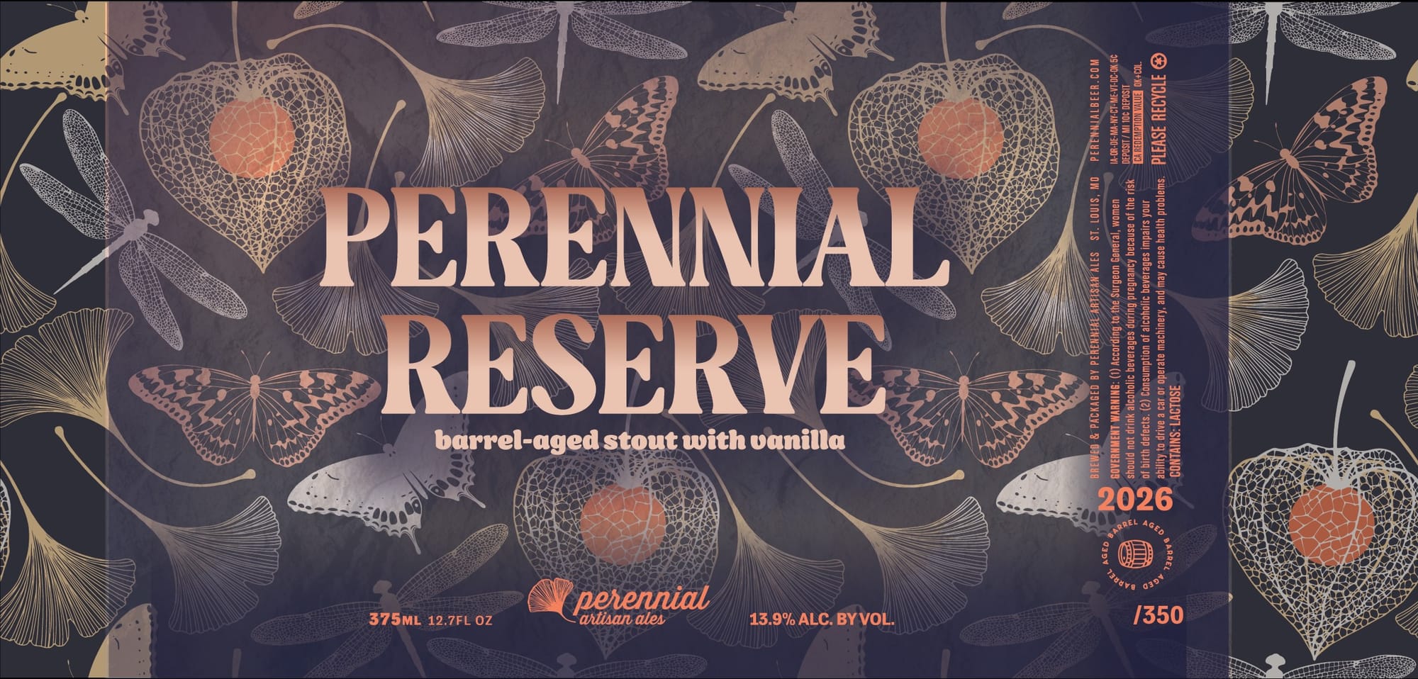 Reserve by Perennial Artisan Ales - beer label