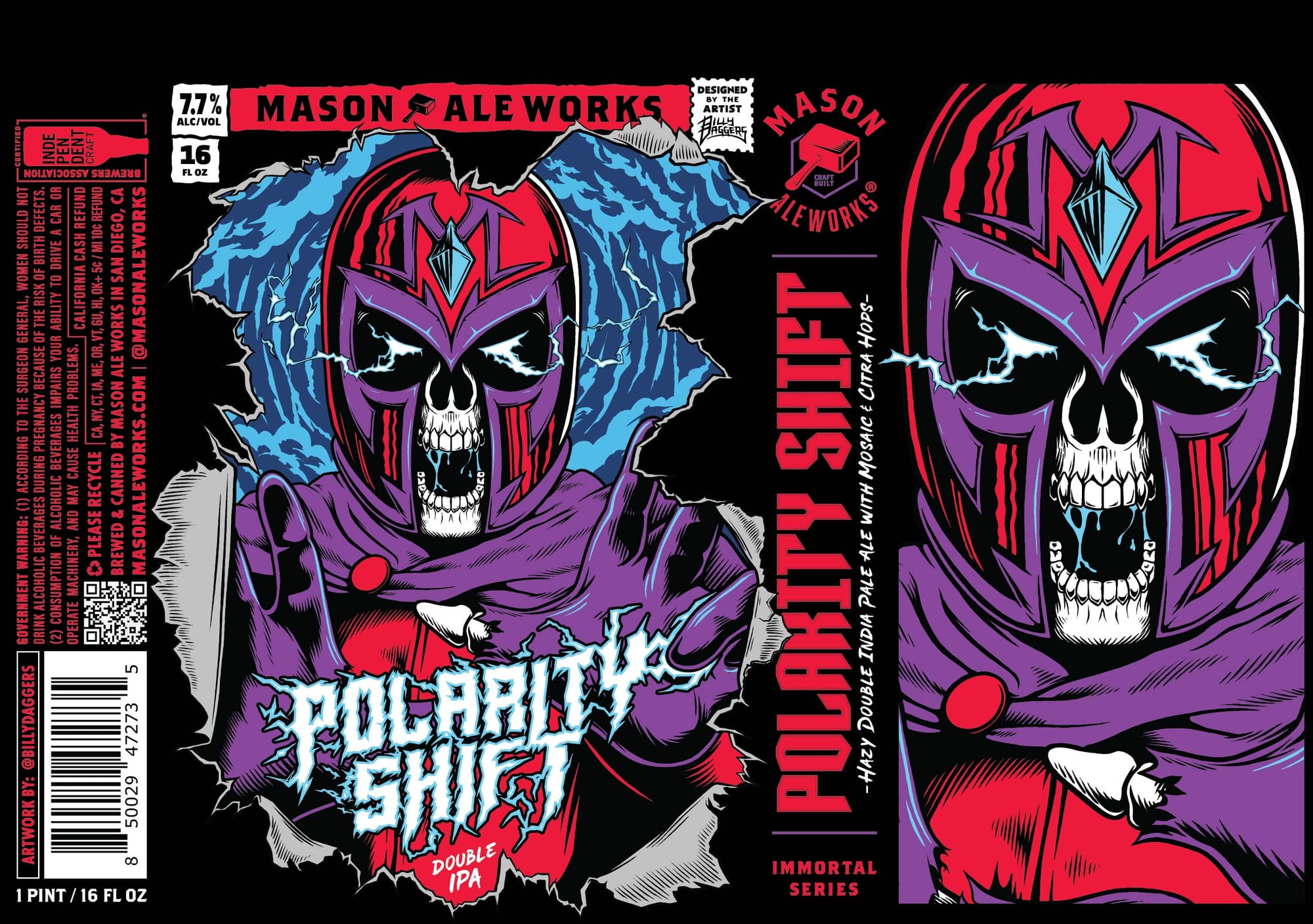 Polarity Shift by Mason Aleworks - beer label