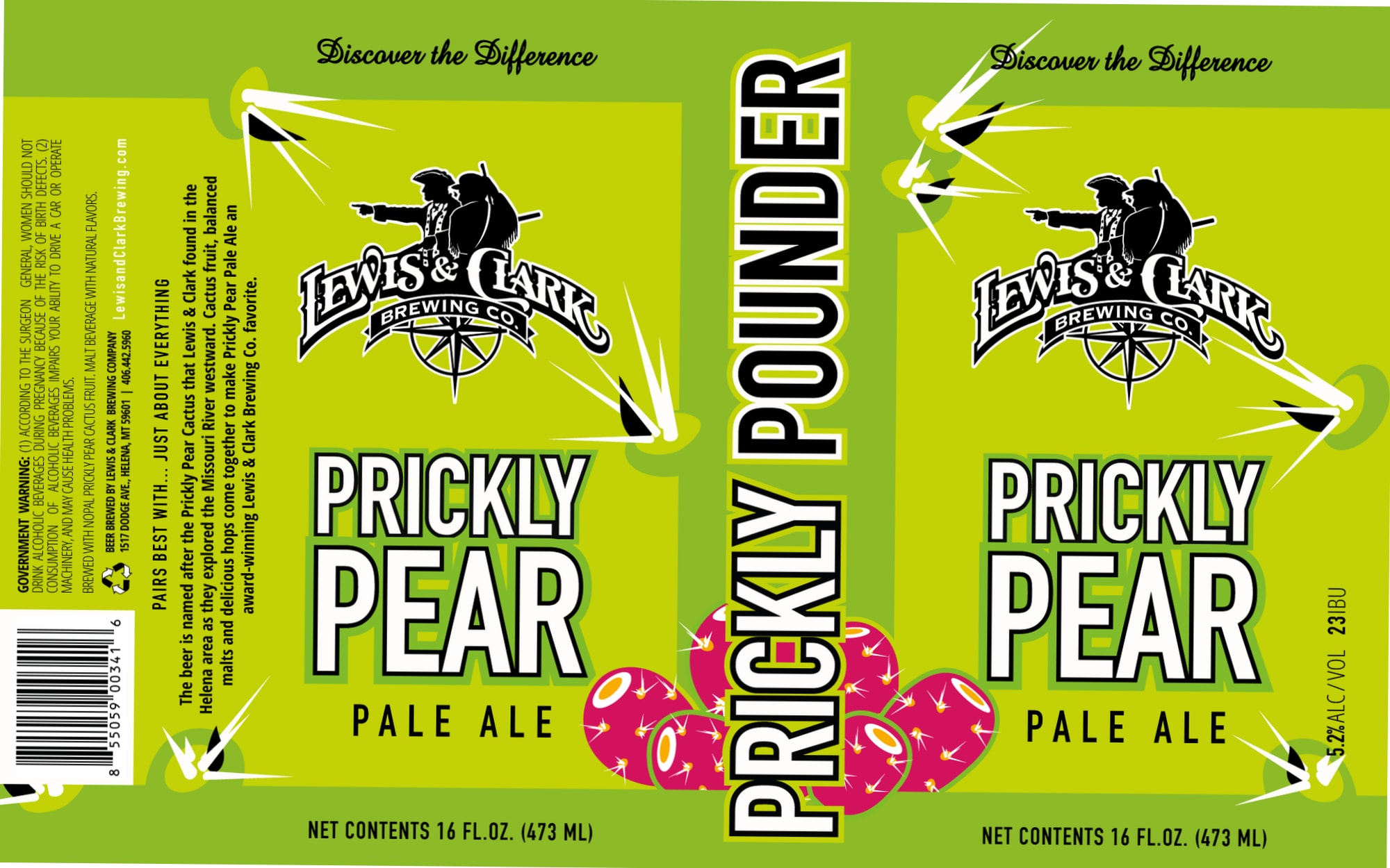 Prounder by Lewis & Clark Brewing Co. - beer label
