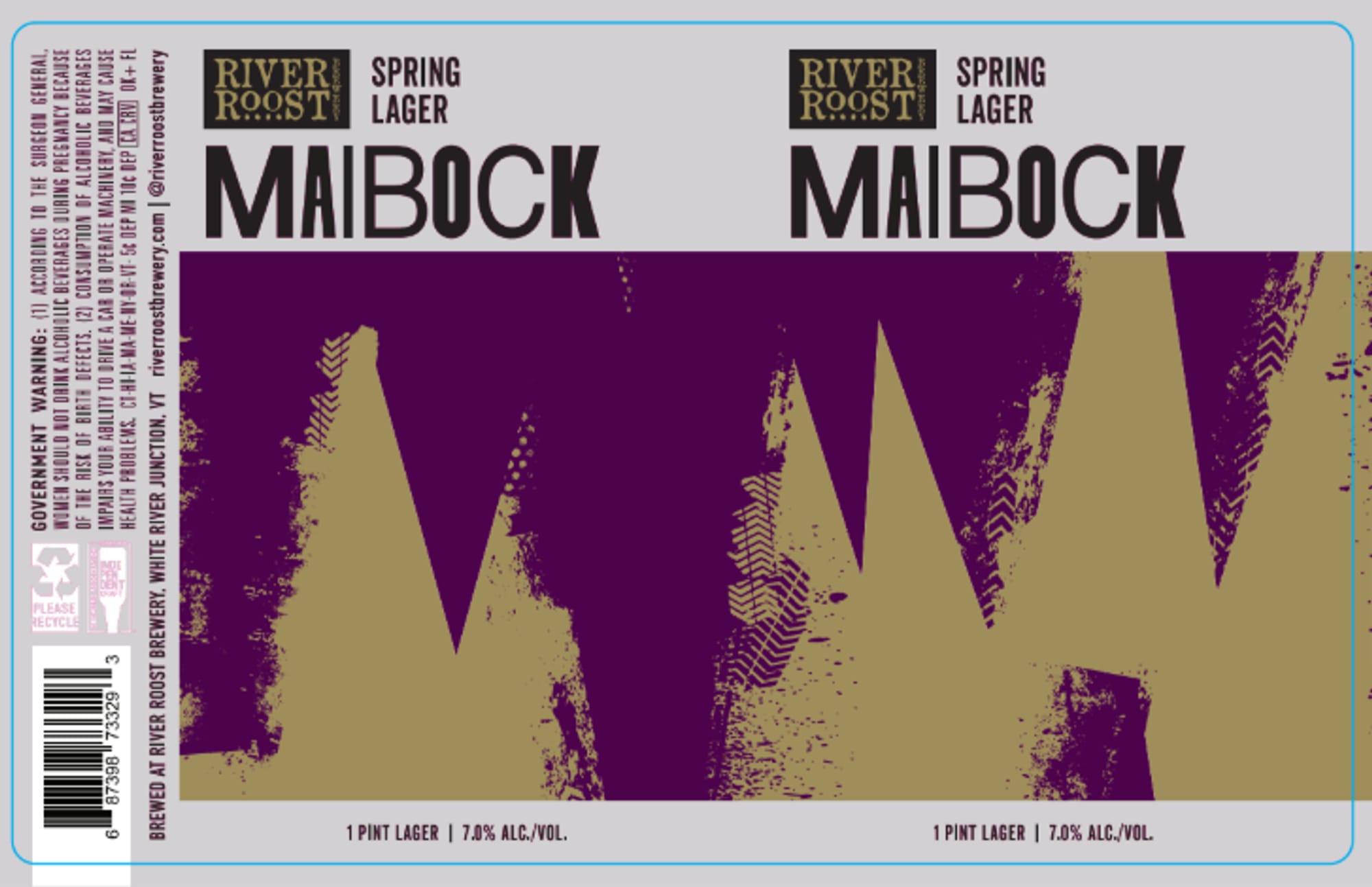 Maibock by River Roost Brewery - beer label