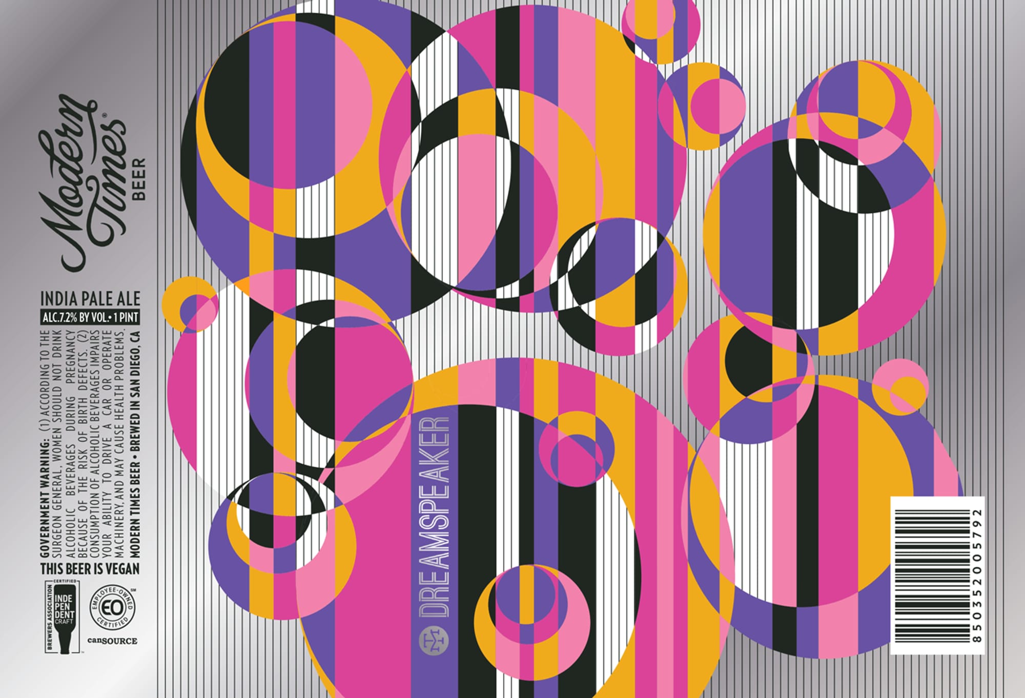 Dreamweaver by Modern Times Beer - beer label