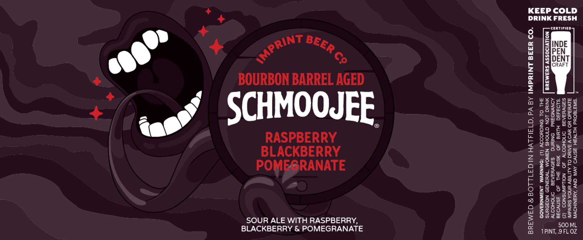 Schmooje by Imprint Beer Co. - beer label