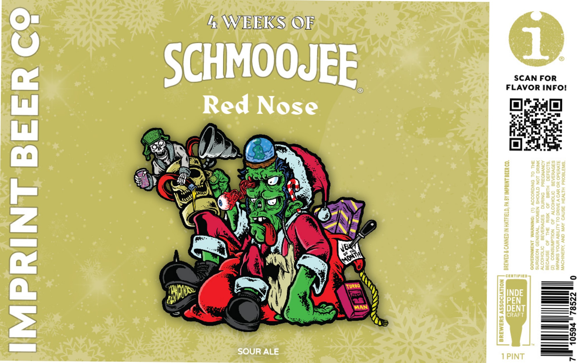 Schmoojee by Imprint Beer Co. - beer label
