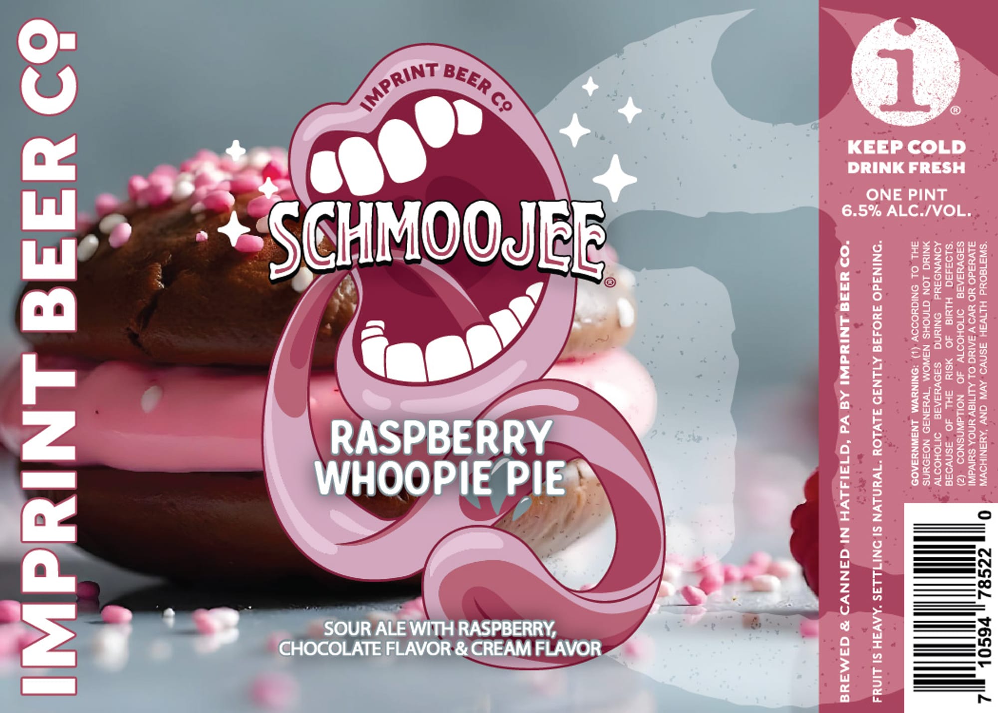 Schmoojeje by Imprint Beer Co. - beer label