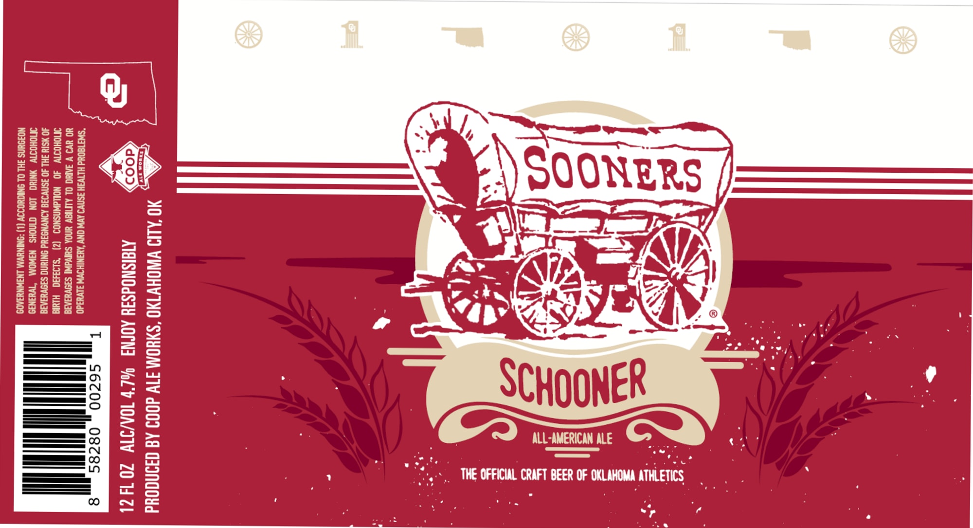 Schooner by Coop Ale Works - beer label