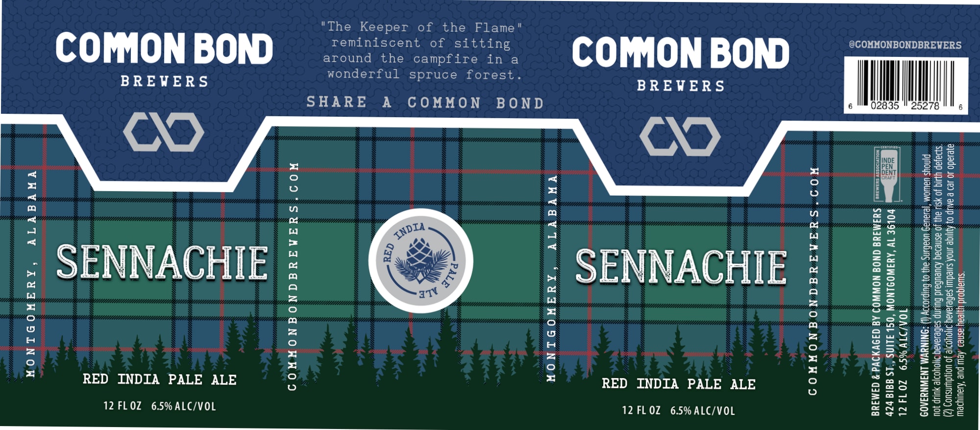 Sennachie by Common Bond Brewers - beer label