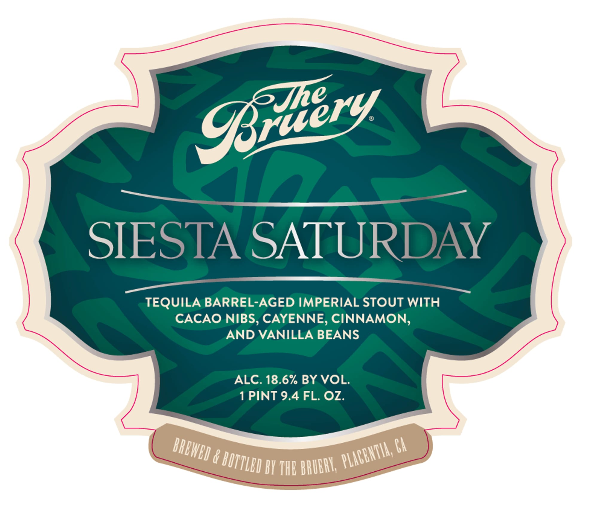 Siesta Saturday by The Bruery - beer label