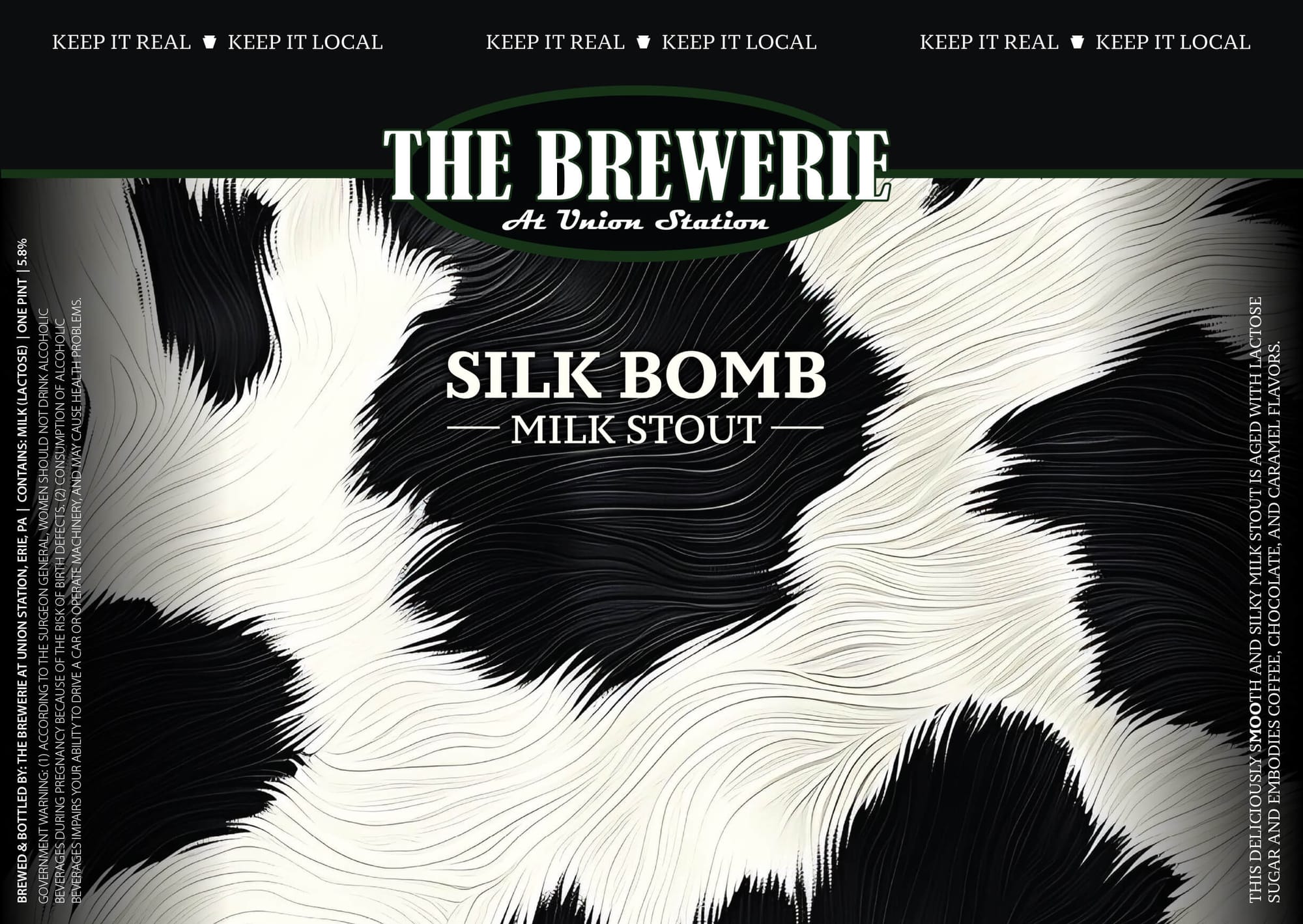 Silk Bomb by The Brewerie at Union Station - beer label