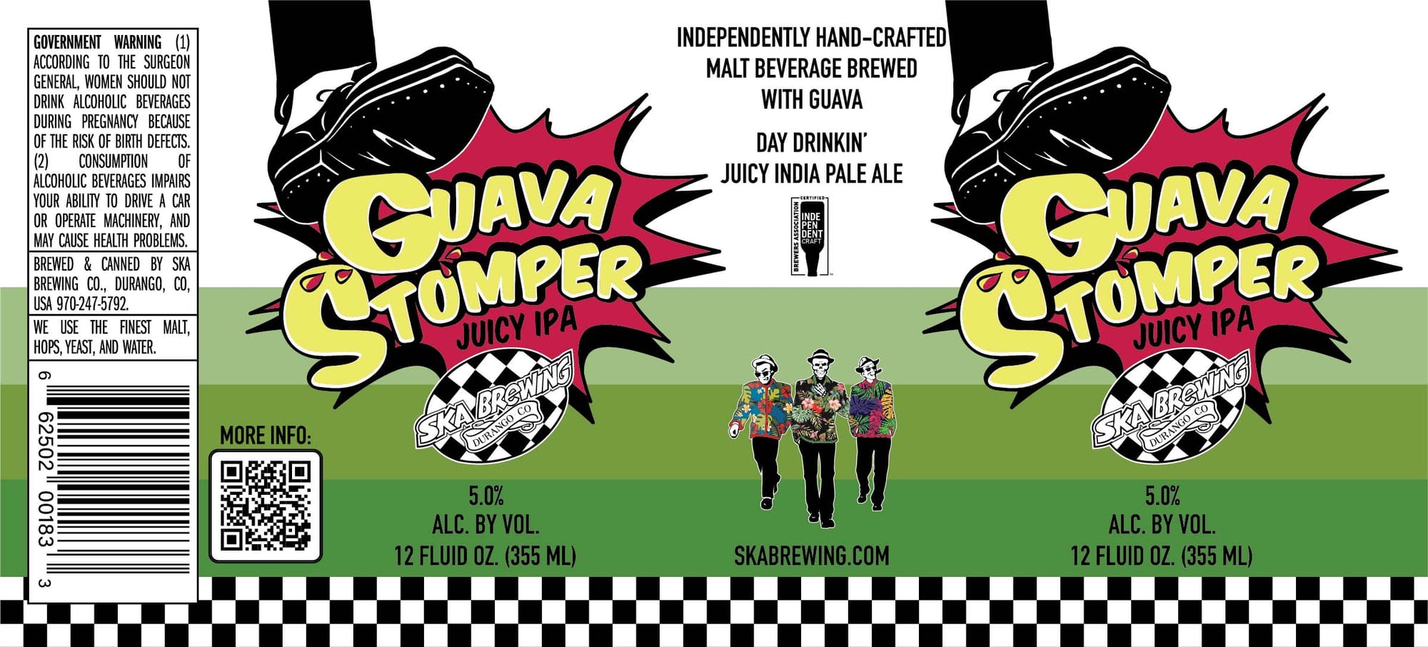 Temper Tantrum Juicy IPA by Ska Brewing - beer label