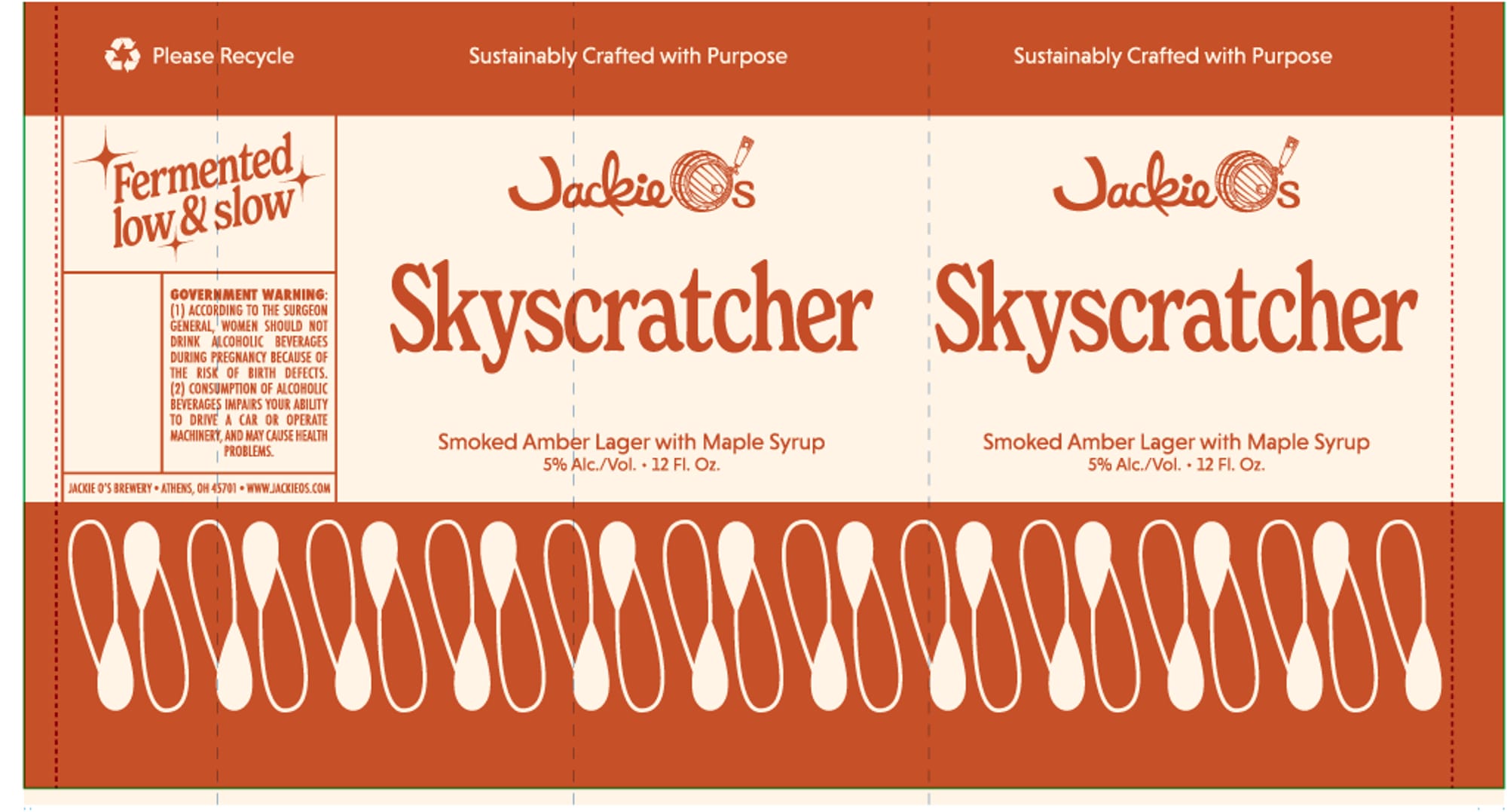 Skyscratcher by Jackie’s Brewery - beer label