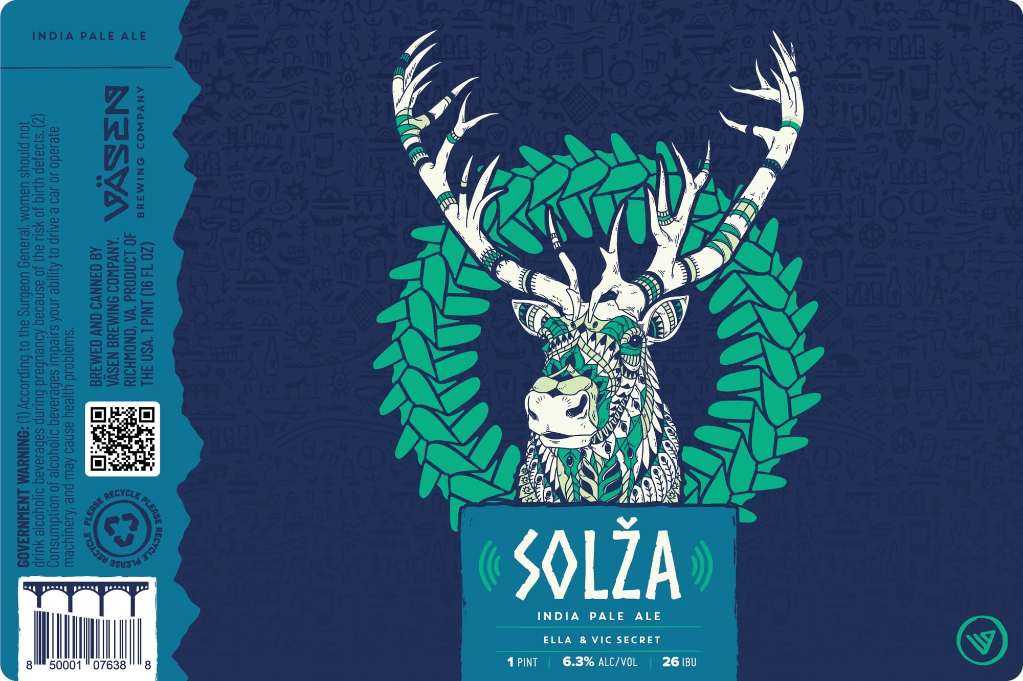 Solža by Väsen Brewing Company - beer label