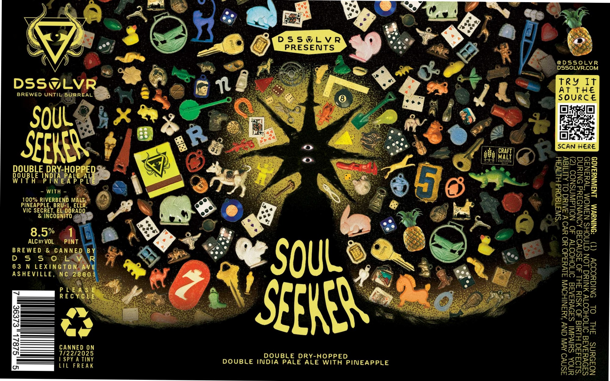 Soul Seeker by DSSOLVR - beer label