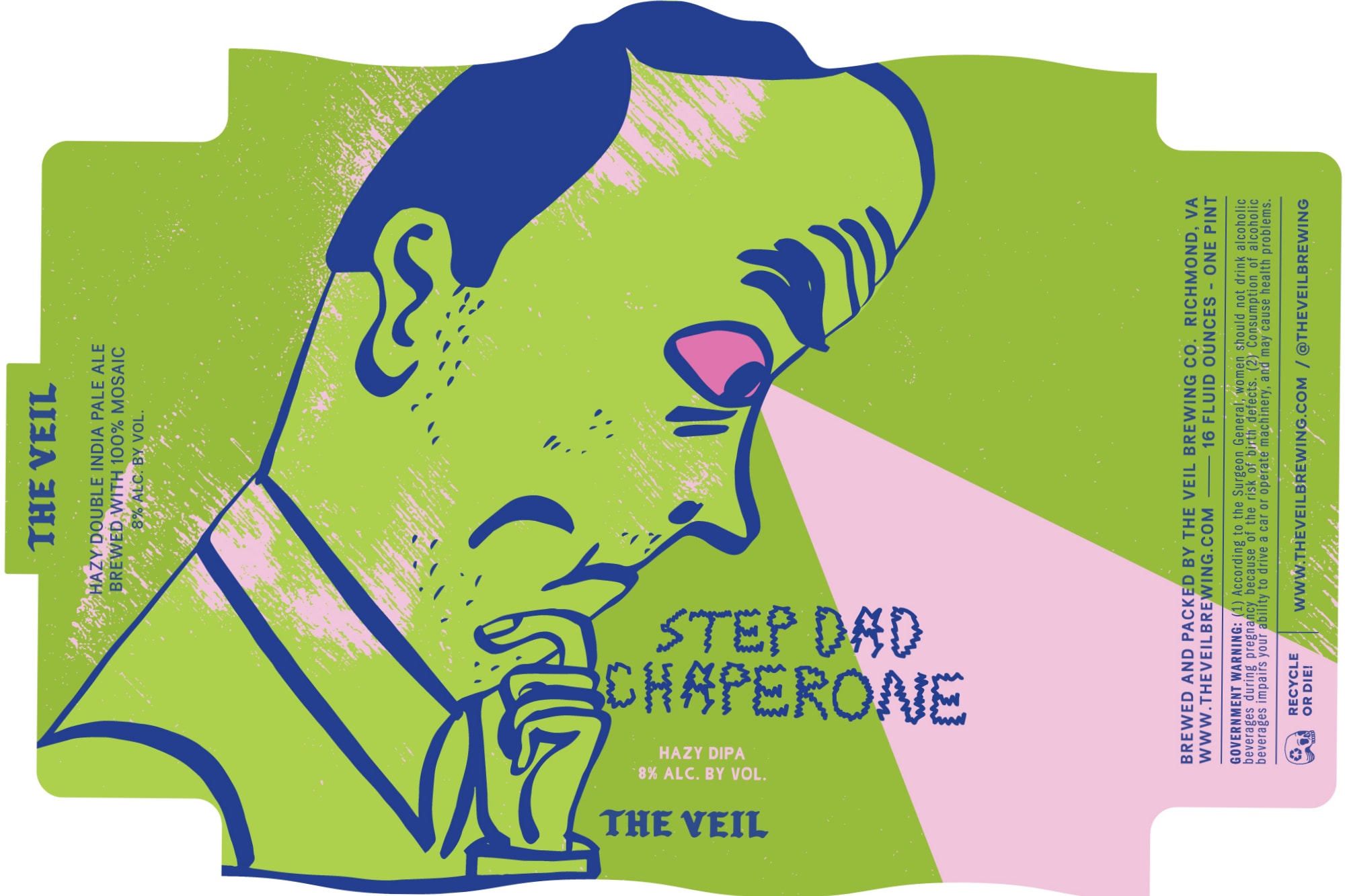 Step Dad Chaperone by The Veil Brewing Co. - beer label