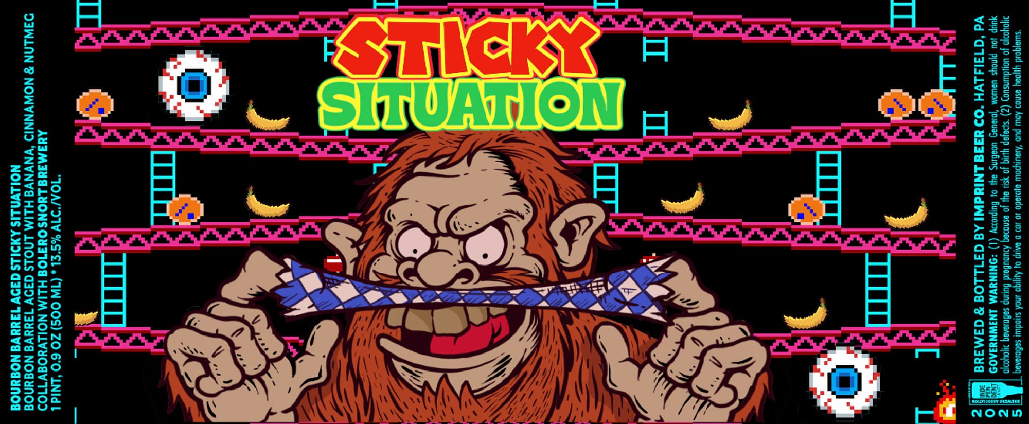Sticky Situation by Imprint Beer Co. - beer label