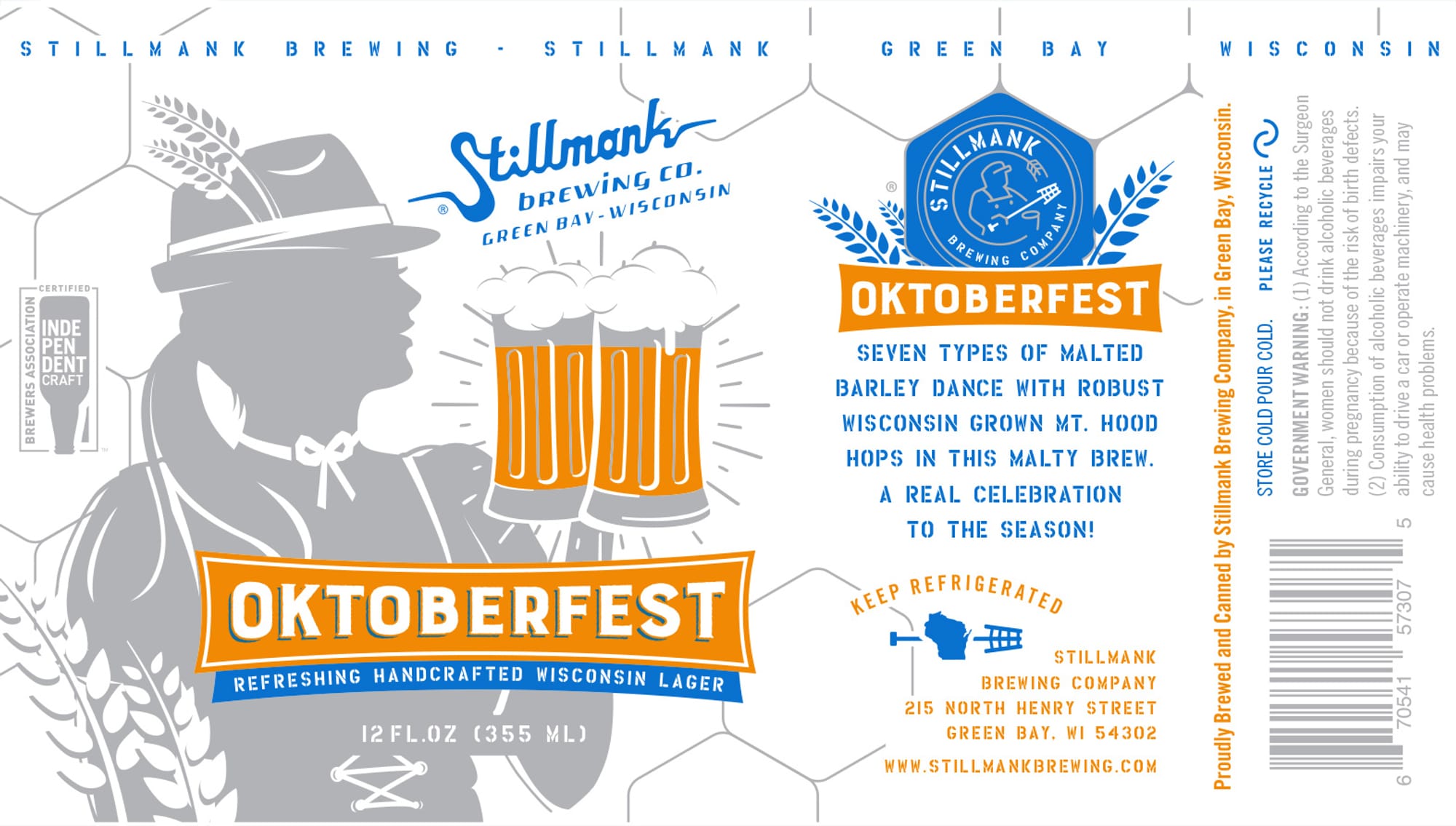 Oktoberfest by Stillmank Brewing - beer label