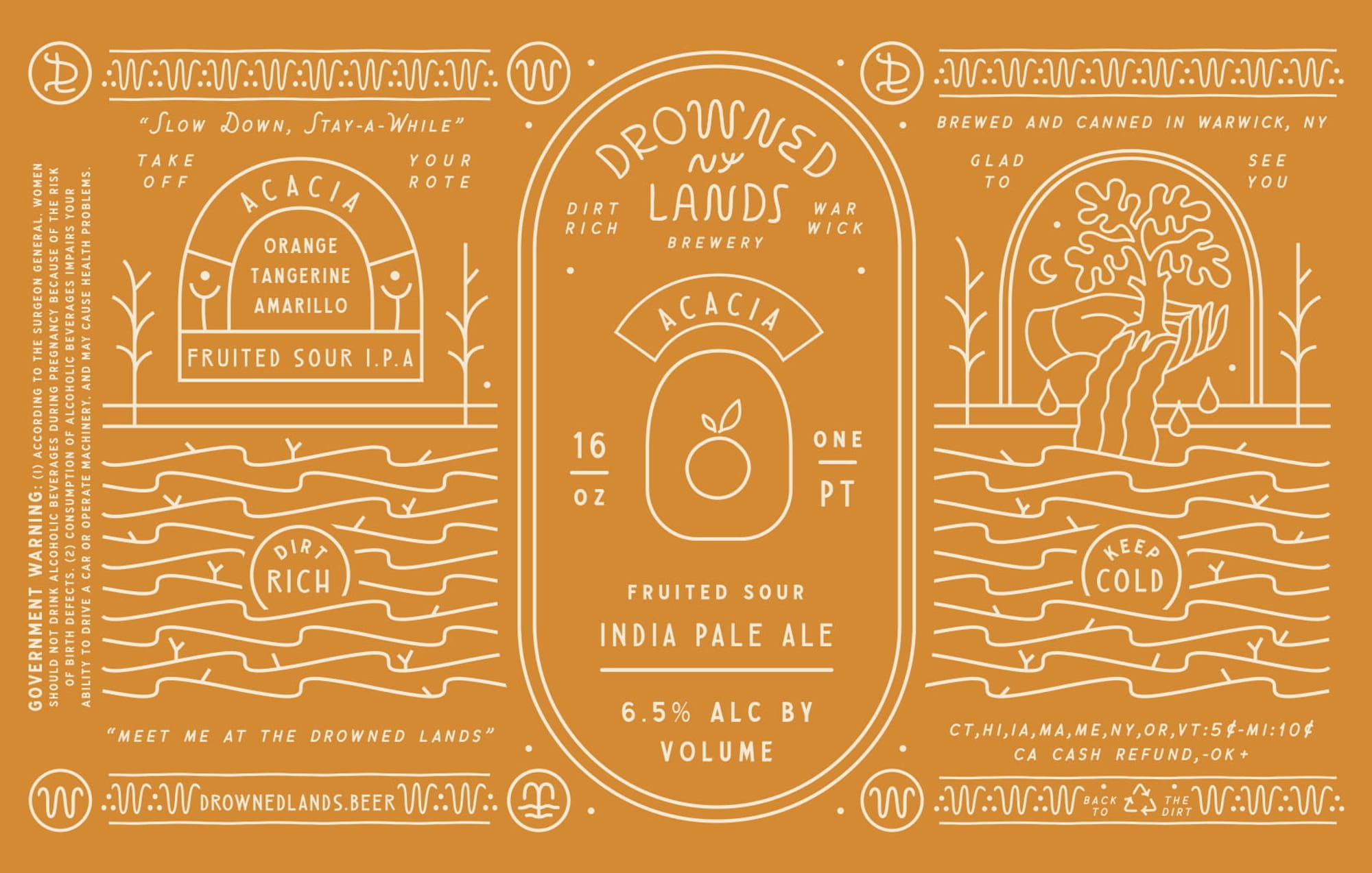 Take Off Your Roth by Drowned Lands Brewery - beer label