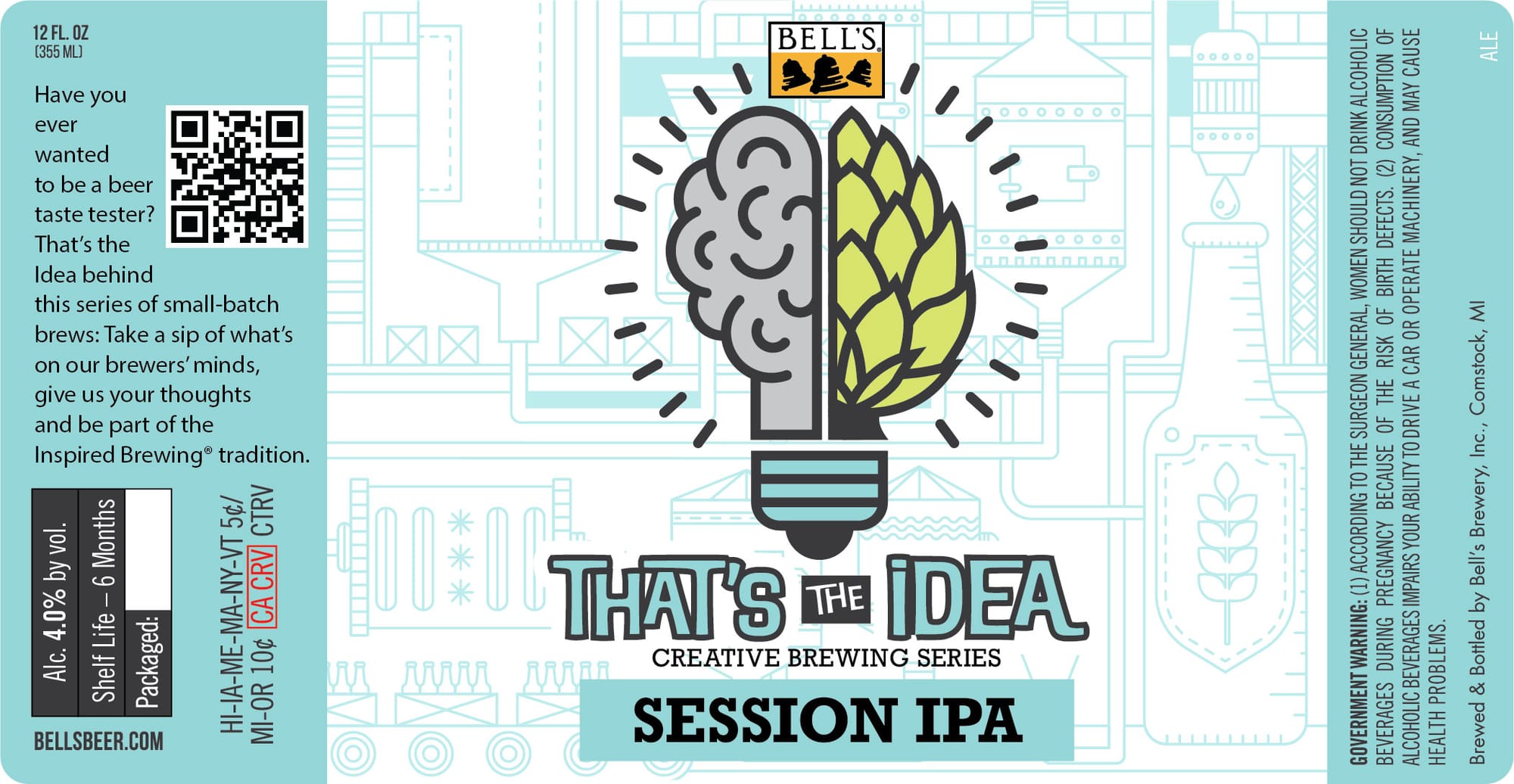 That’s the Idea by Bell’s Brewery - beer label