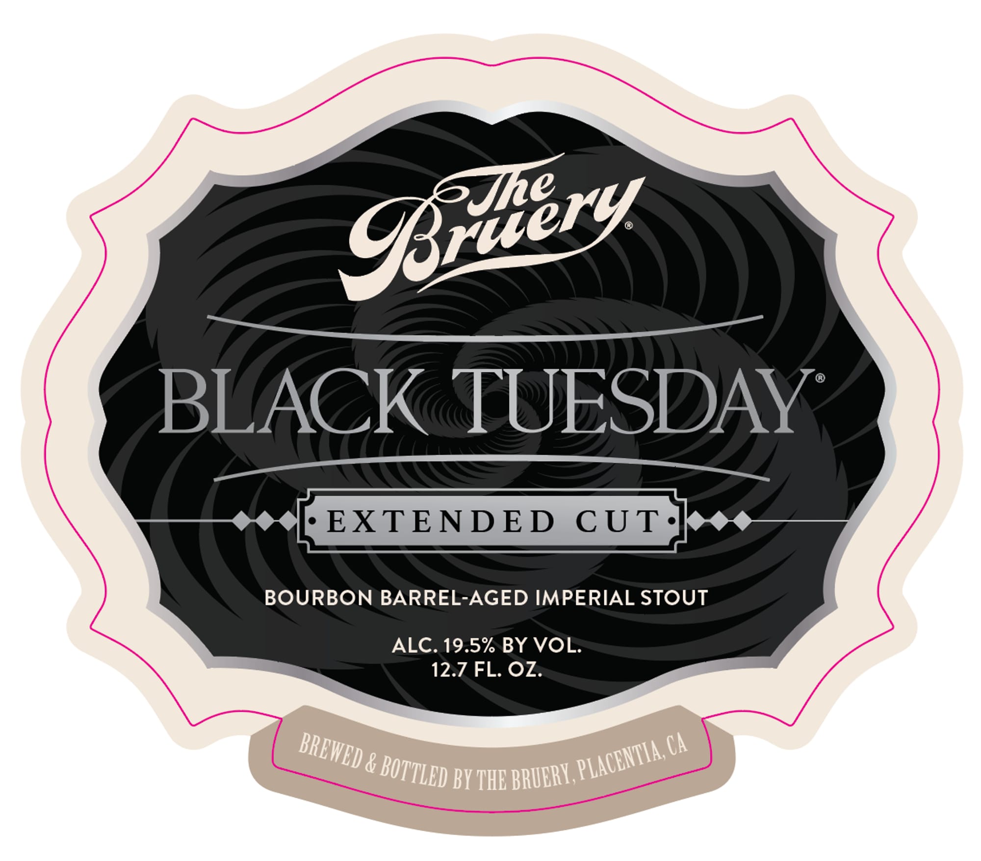 Black Tuesday Extended Cut by The Bruery - beer label