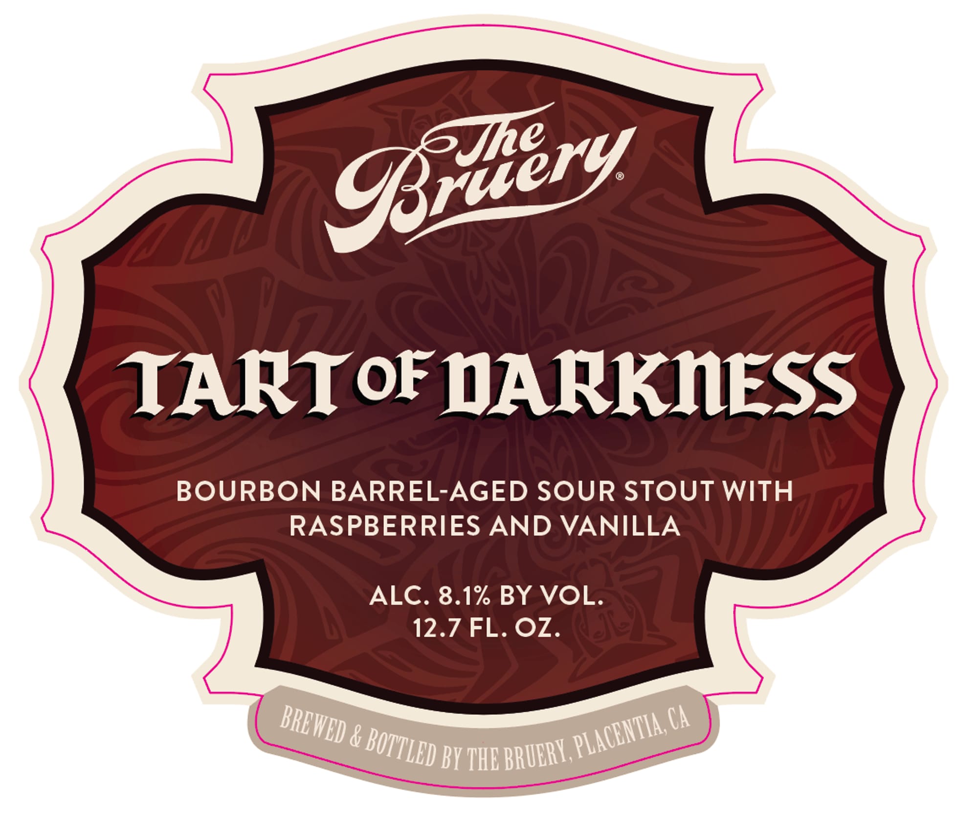 Tart of Darkness by The Bruery - beer label