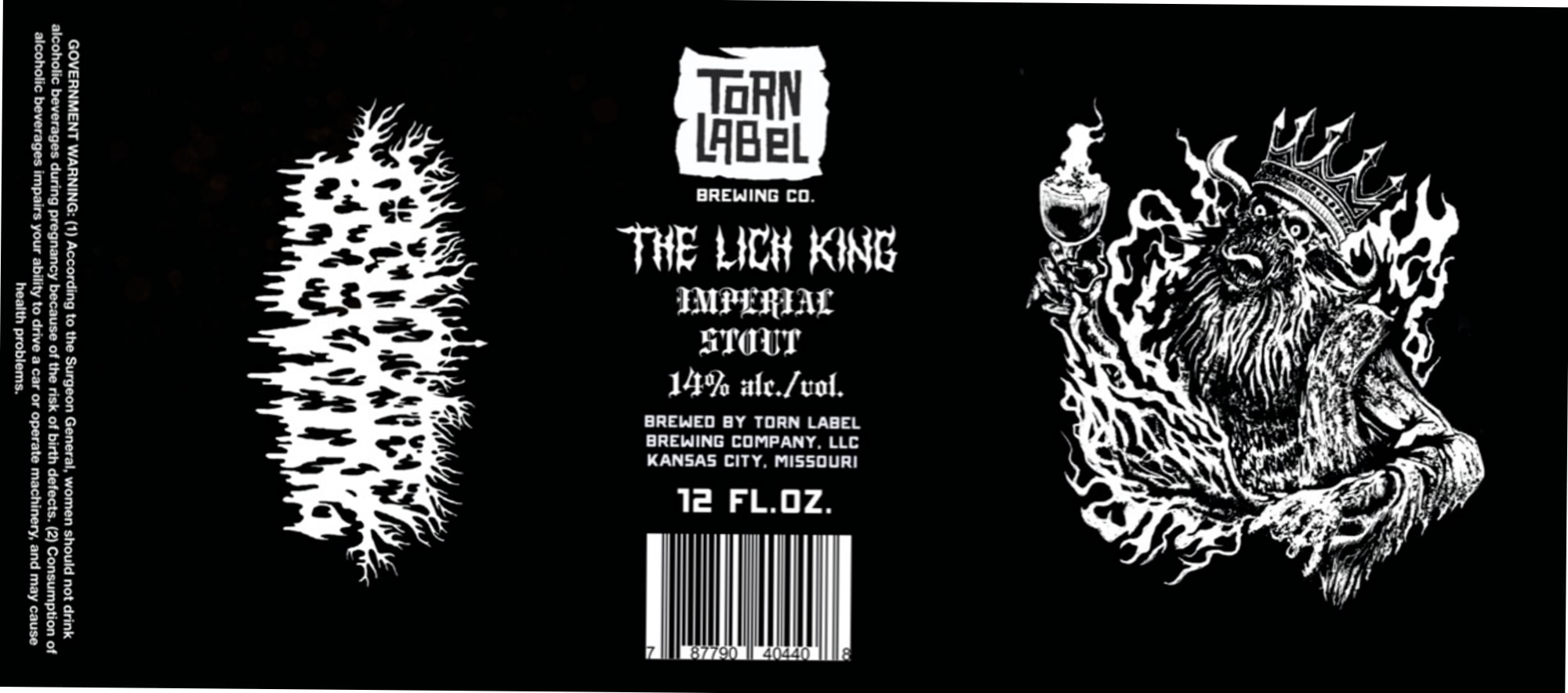 The Lich King by Torn Label Brewing Co. - beer label